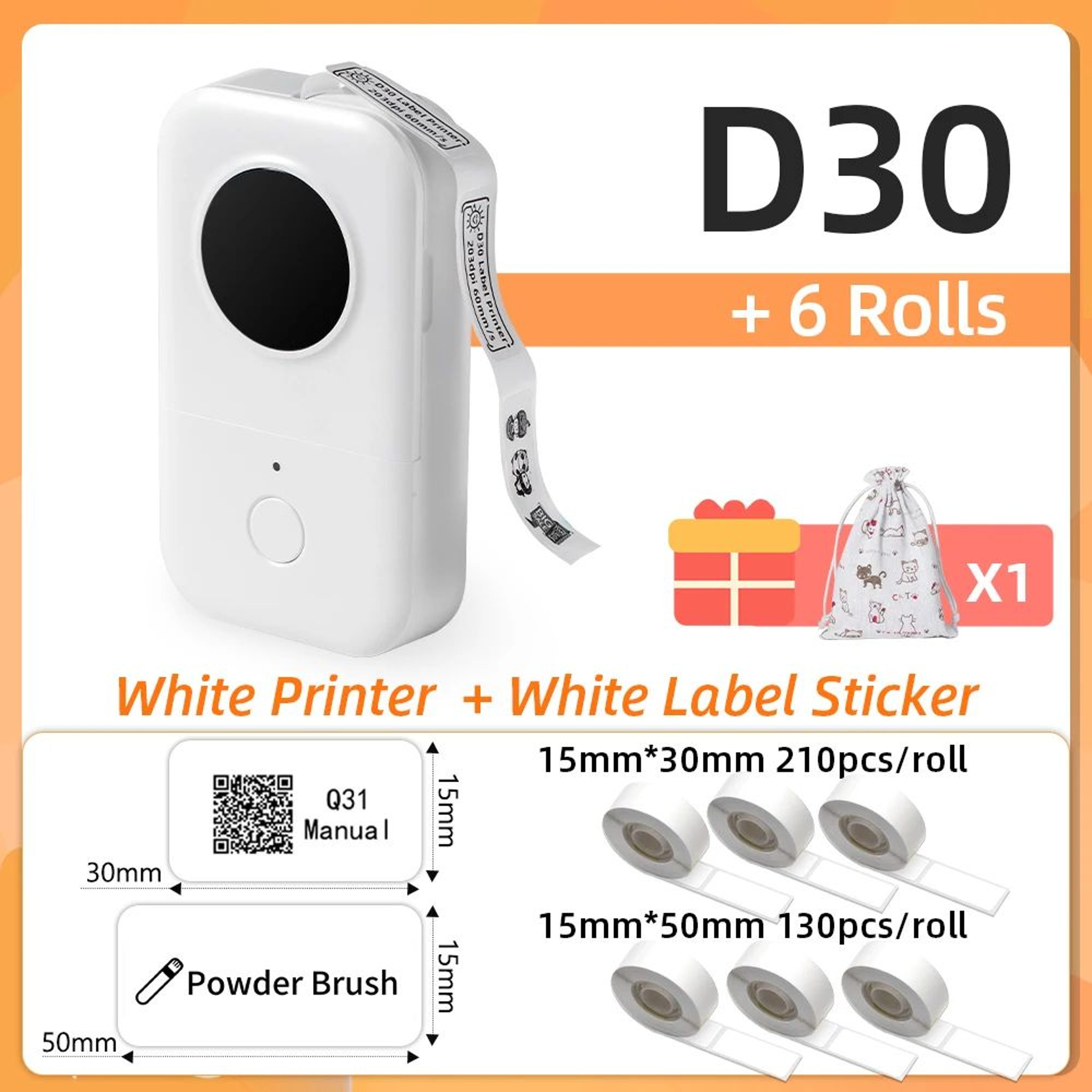 Mini Wireless Thermal Sticker Maker 16