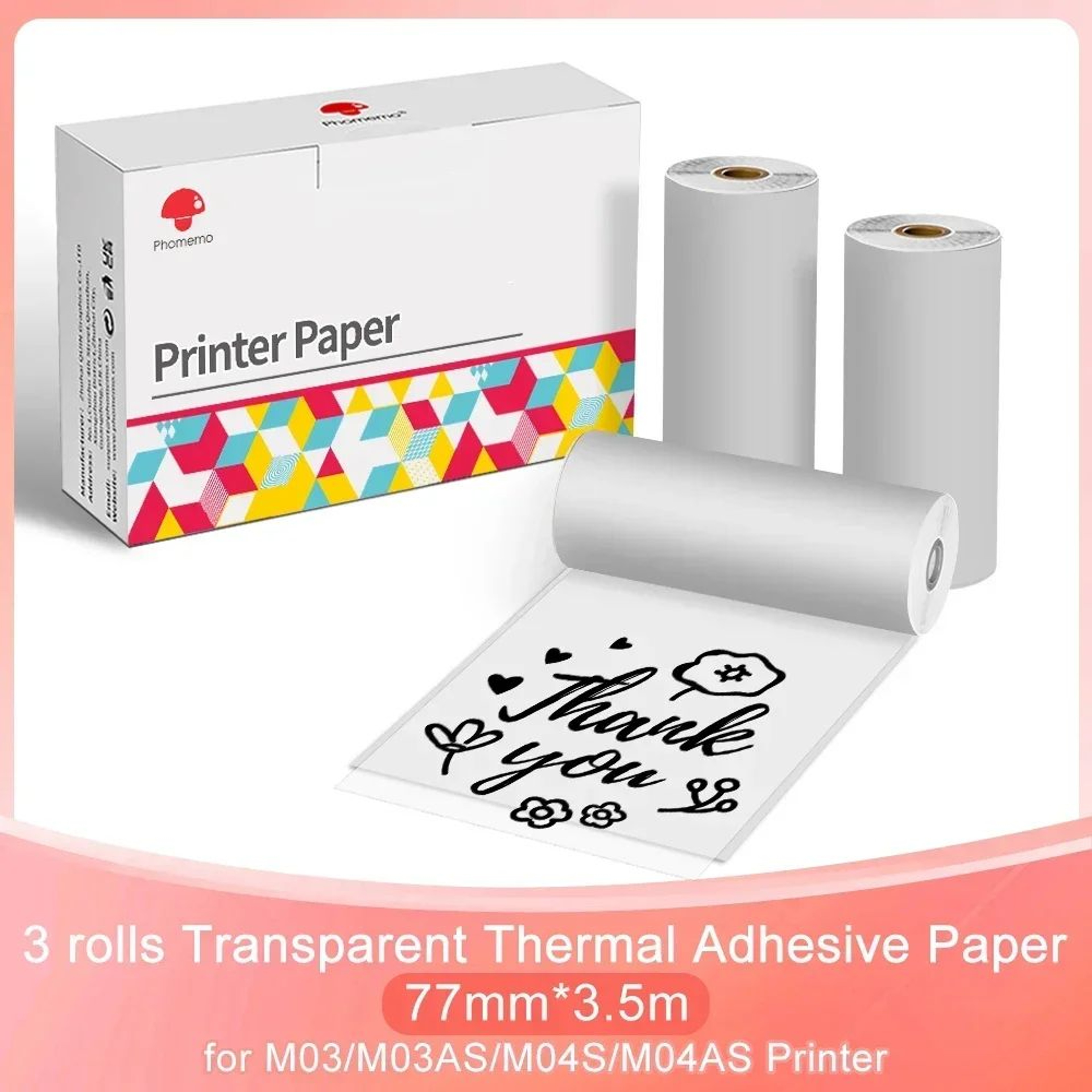 300 DPI Wireless Pocket Thermal Printer 8