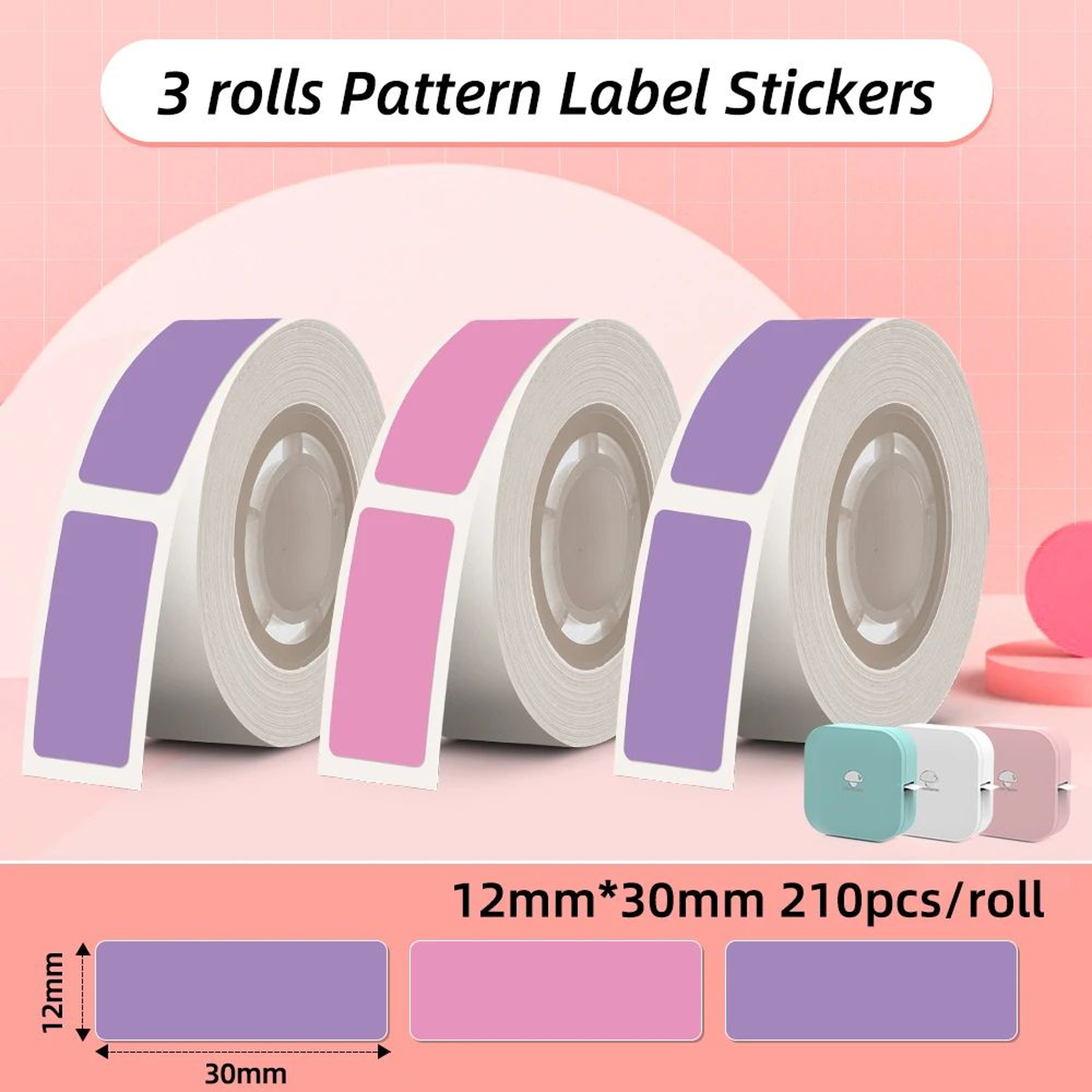 203 DPI Mini Bluetooth Barcode Label Maker 23