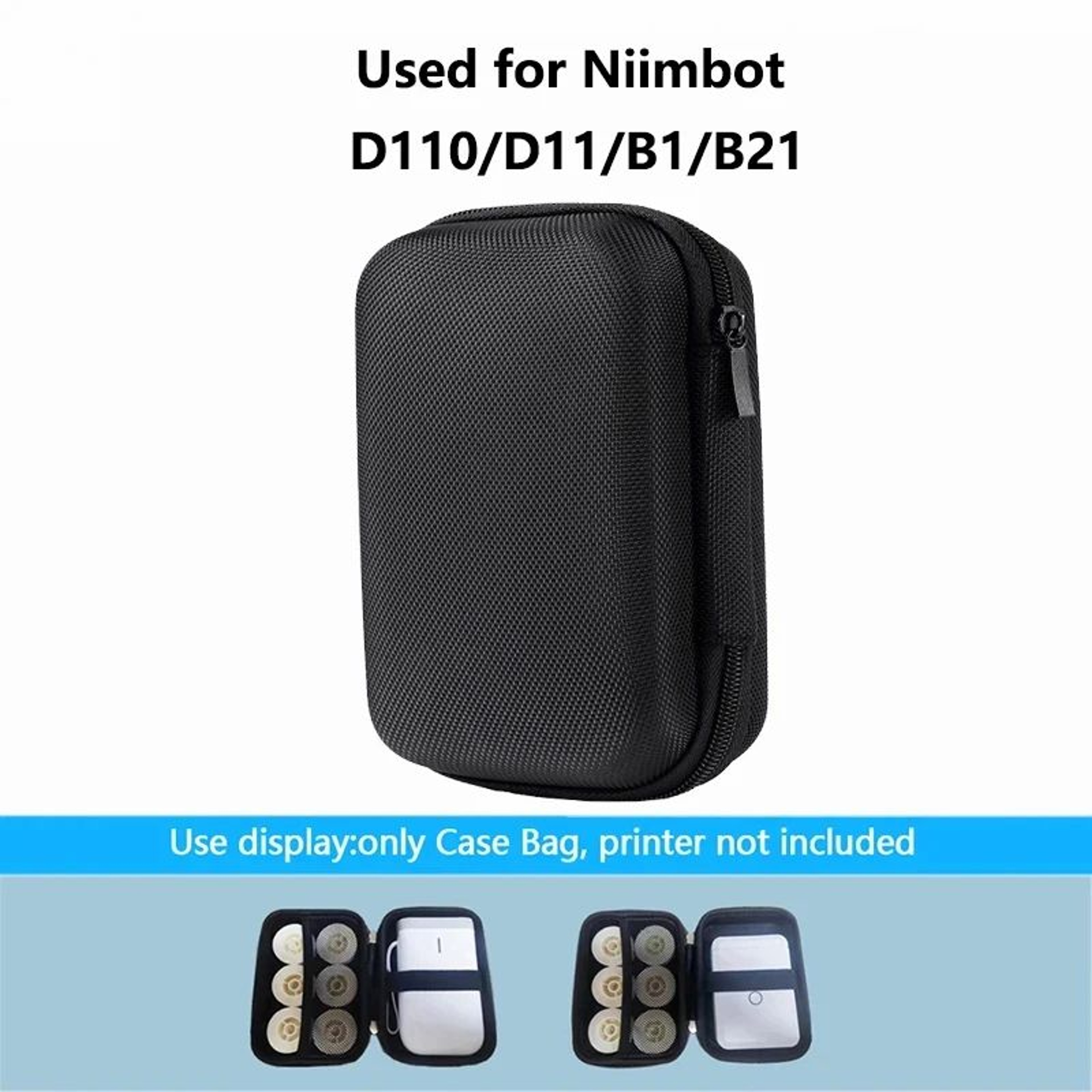 Compact Protective Carrying Case For Mini Label Printers 9
