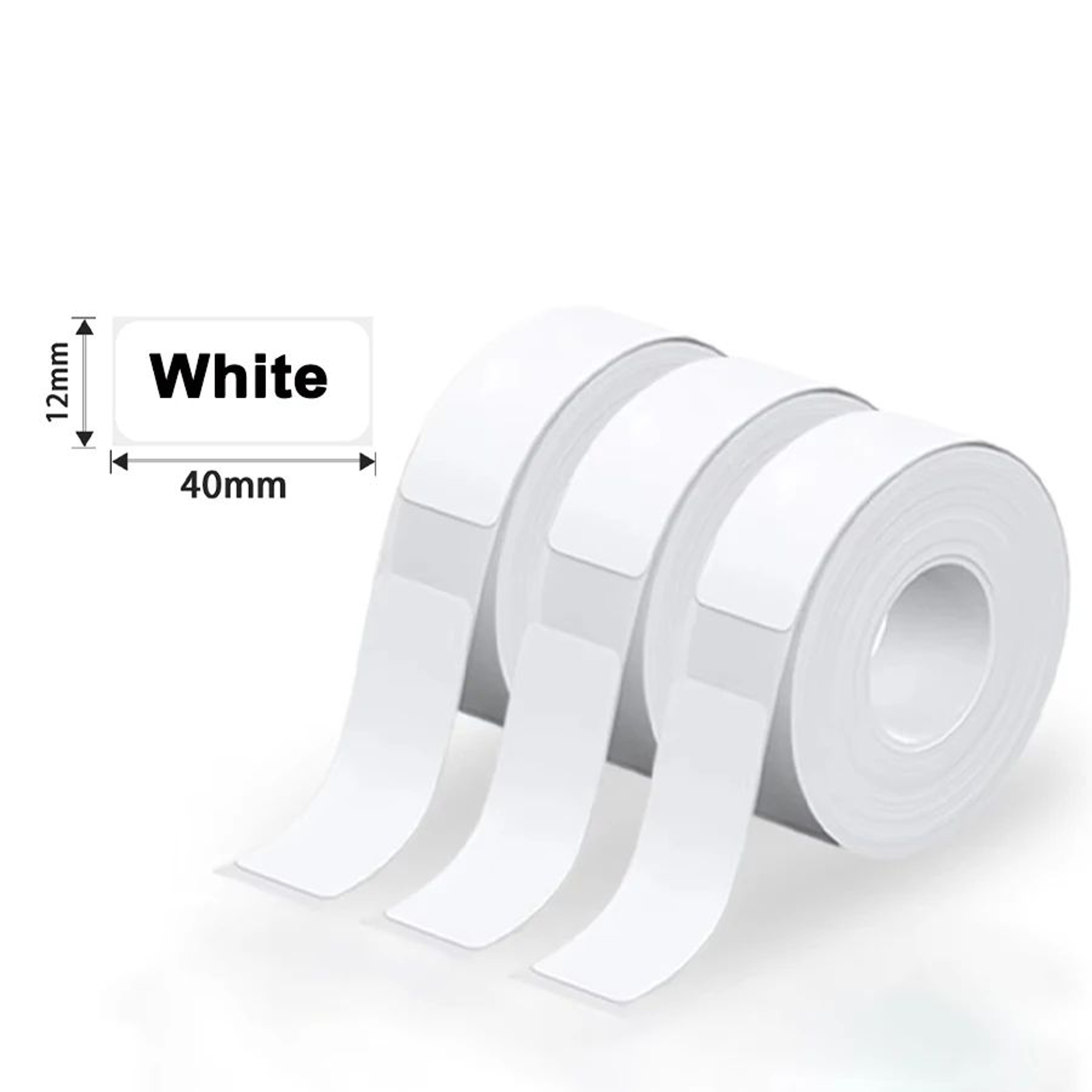 White Thermal Label Sticker Rolls For Mini Printers 9