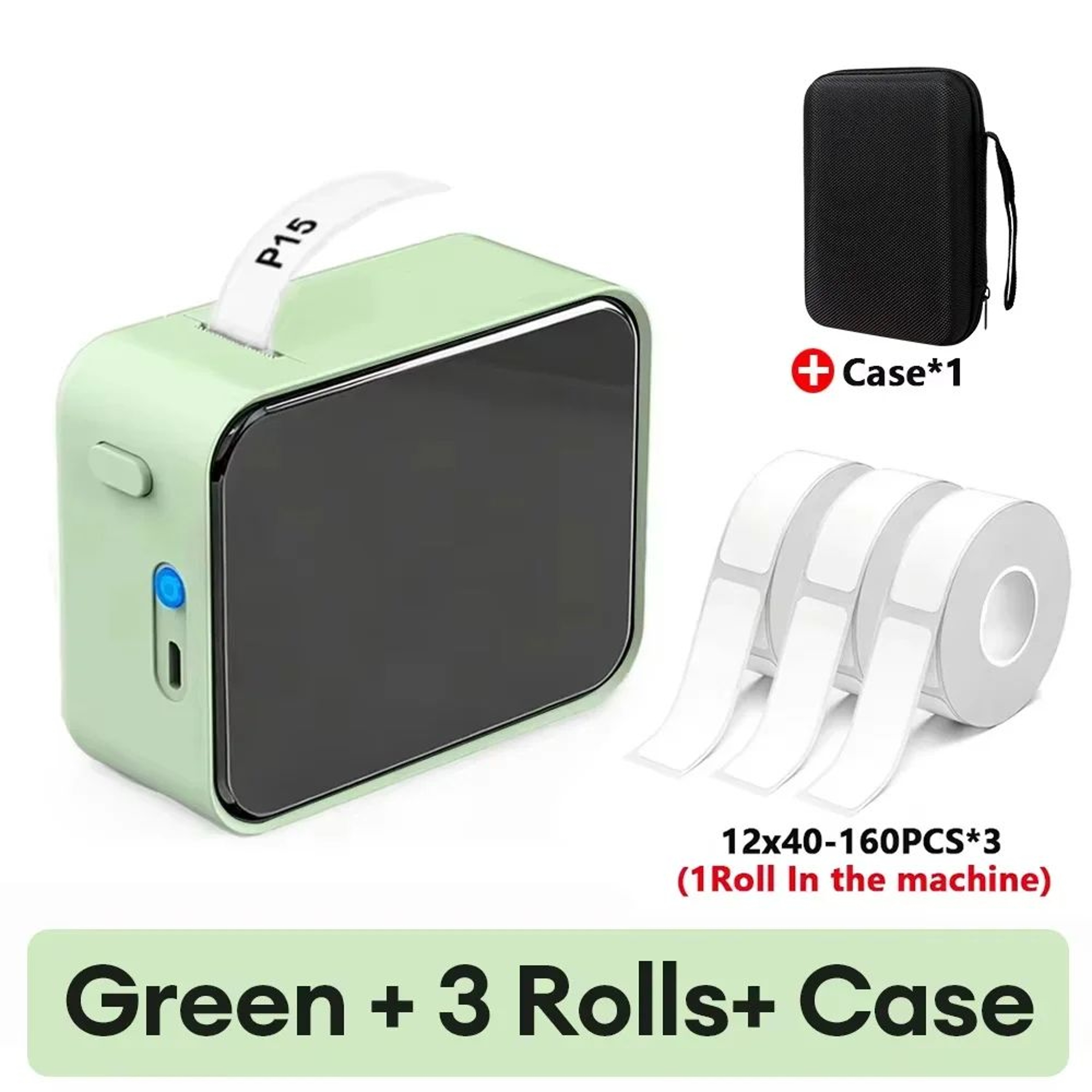 Pocket Bluetooth Thermal Sticker Label Printer 9