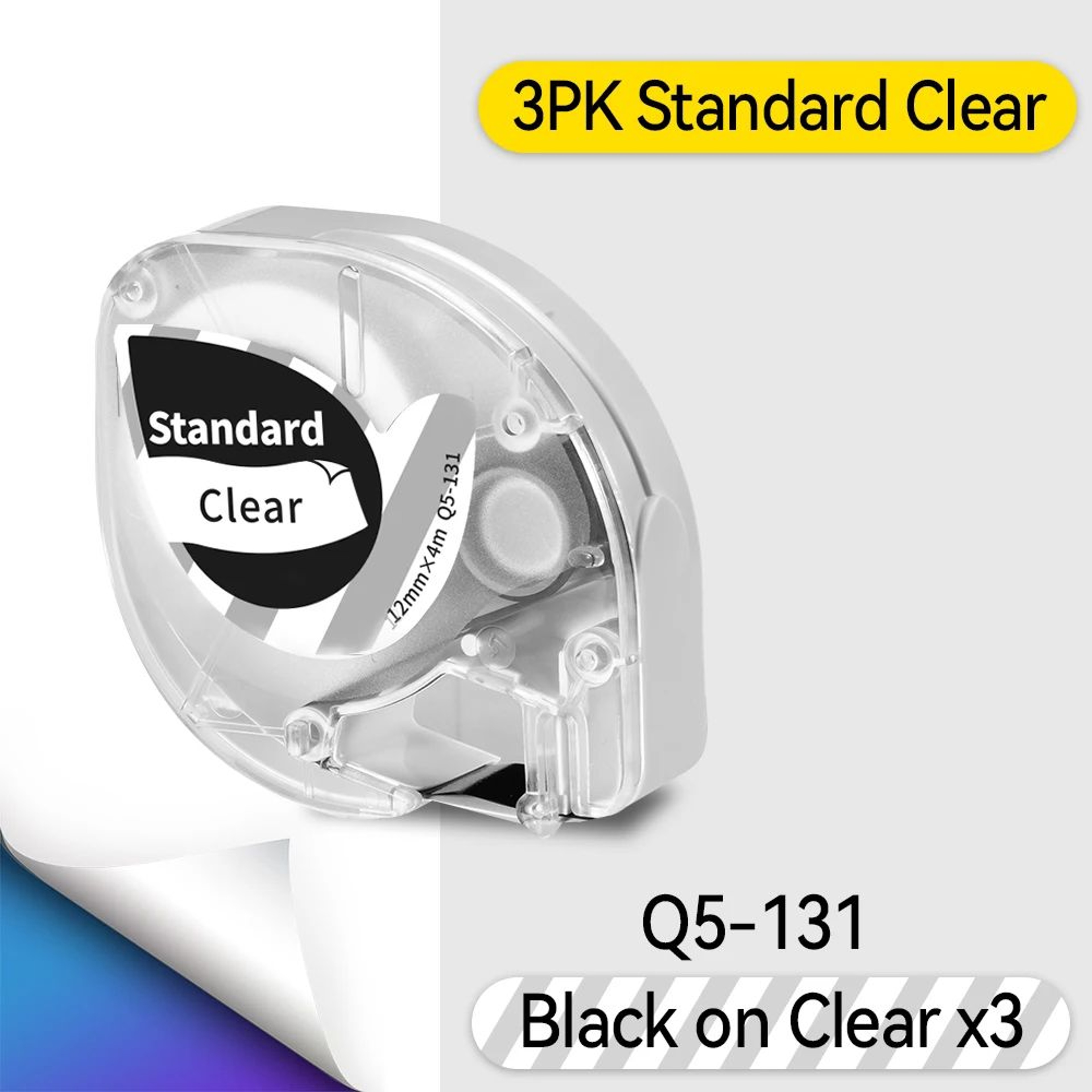 Heat Resistant White SelfAdhesive Label Tape Refill 16