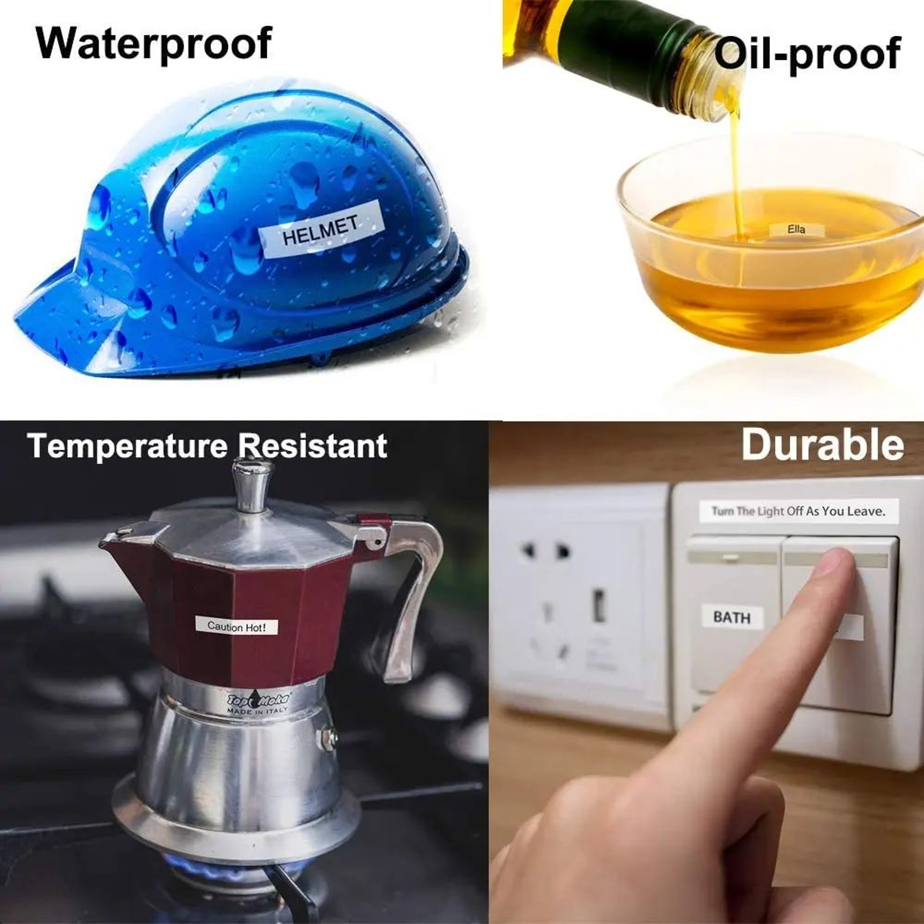 DualSize Label Maker Tape Replacement Cartridge 5