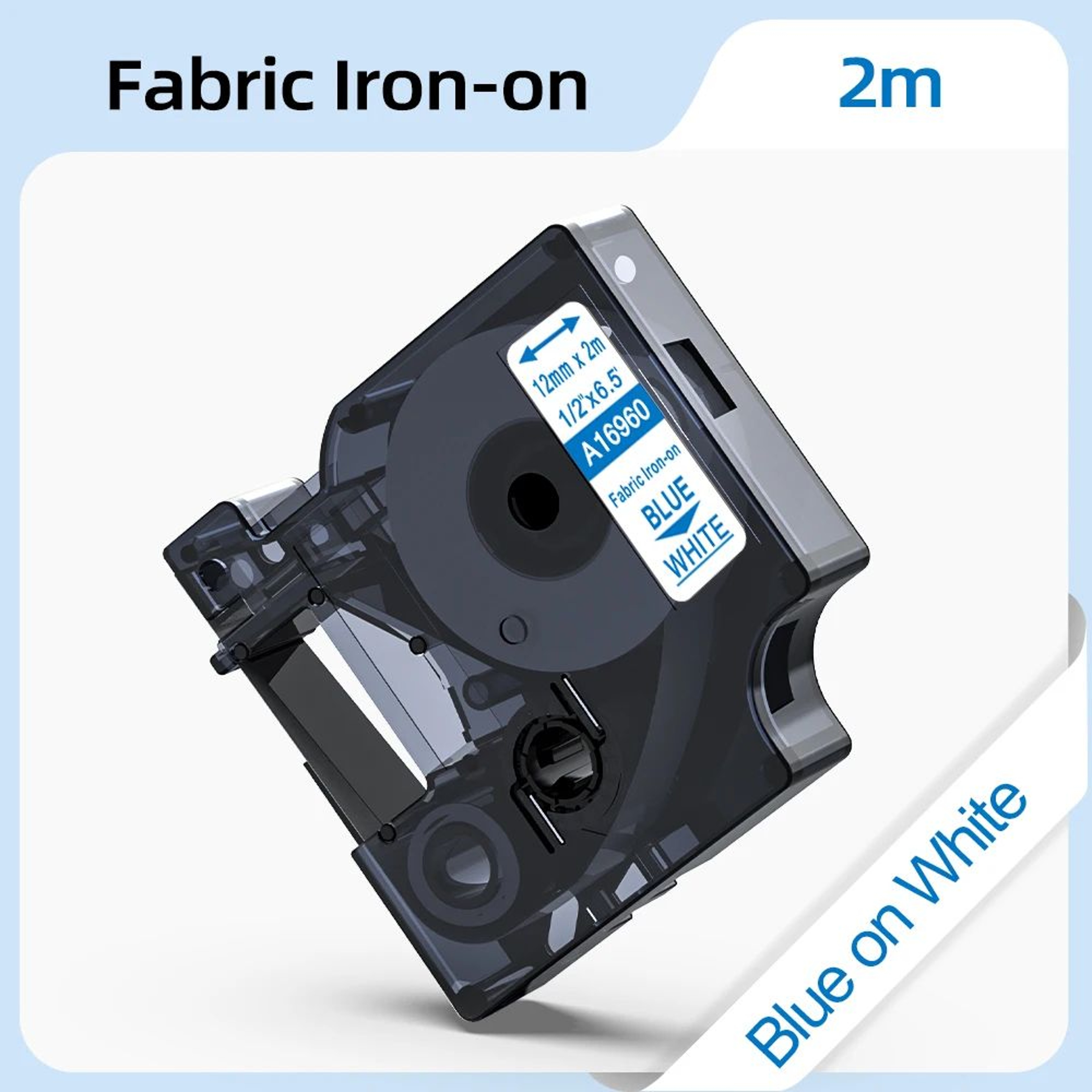 MultiWidth Black On White Label Tape Refill 29