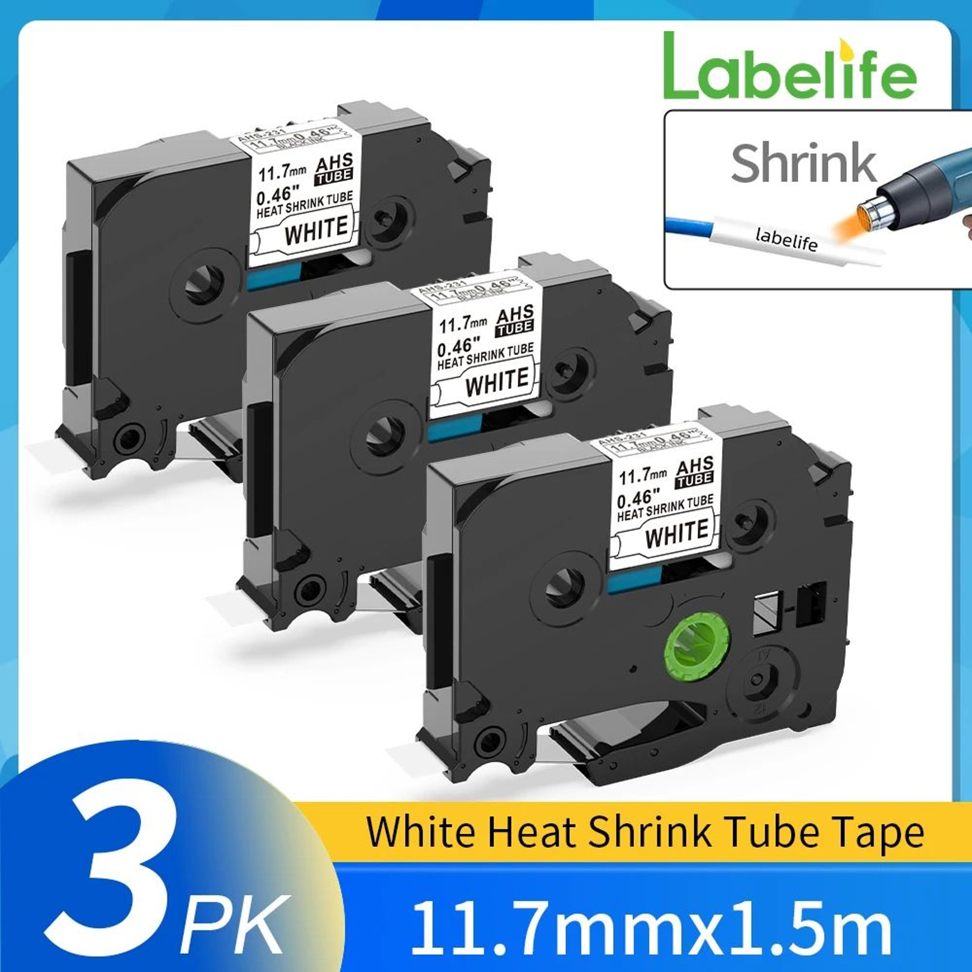 Portable Heat Shrink And Adhesive Label Printer 14