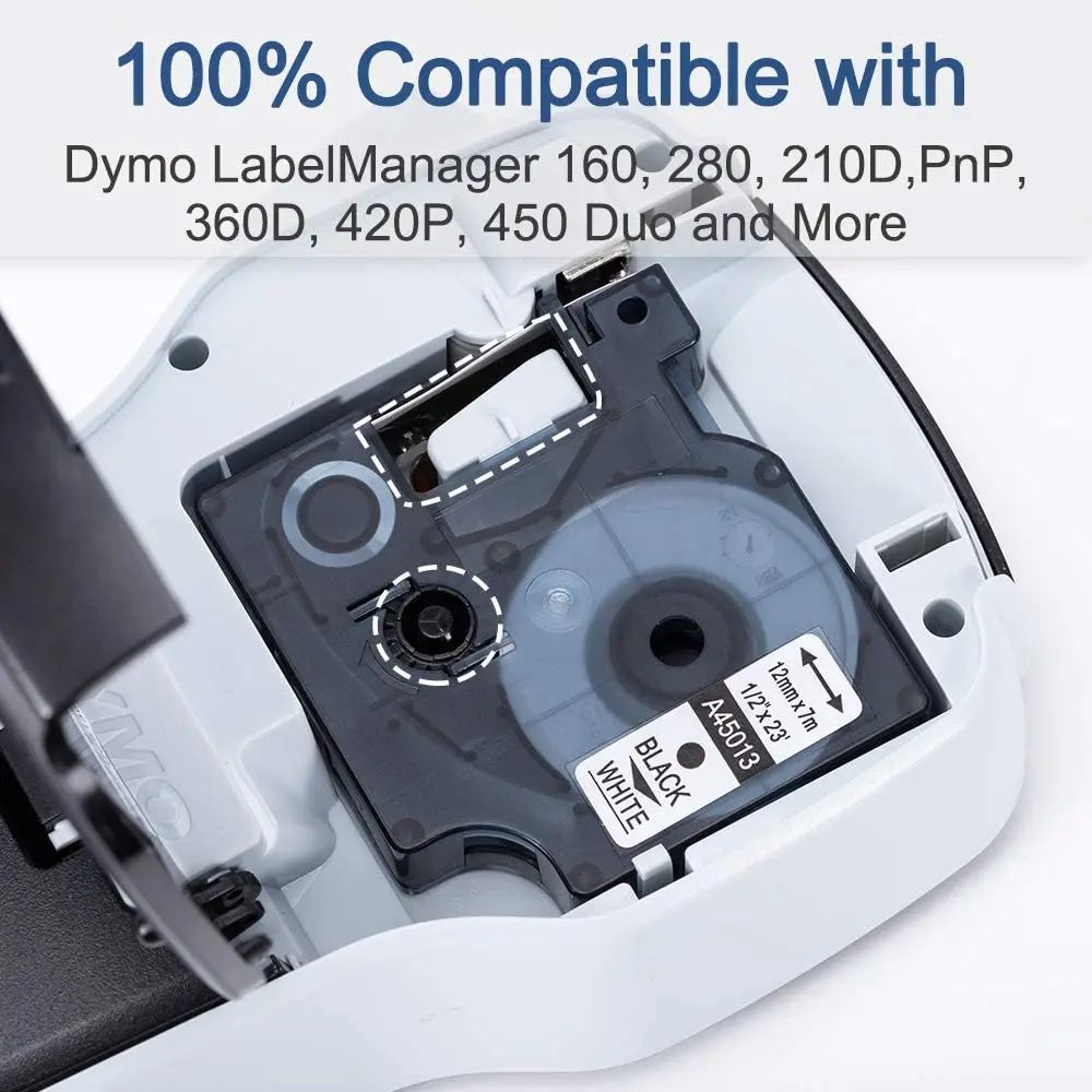 Versatile Label Maker Tape Replacement Cartridge 1