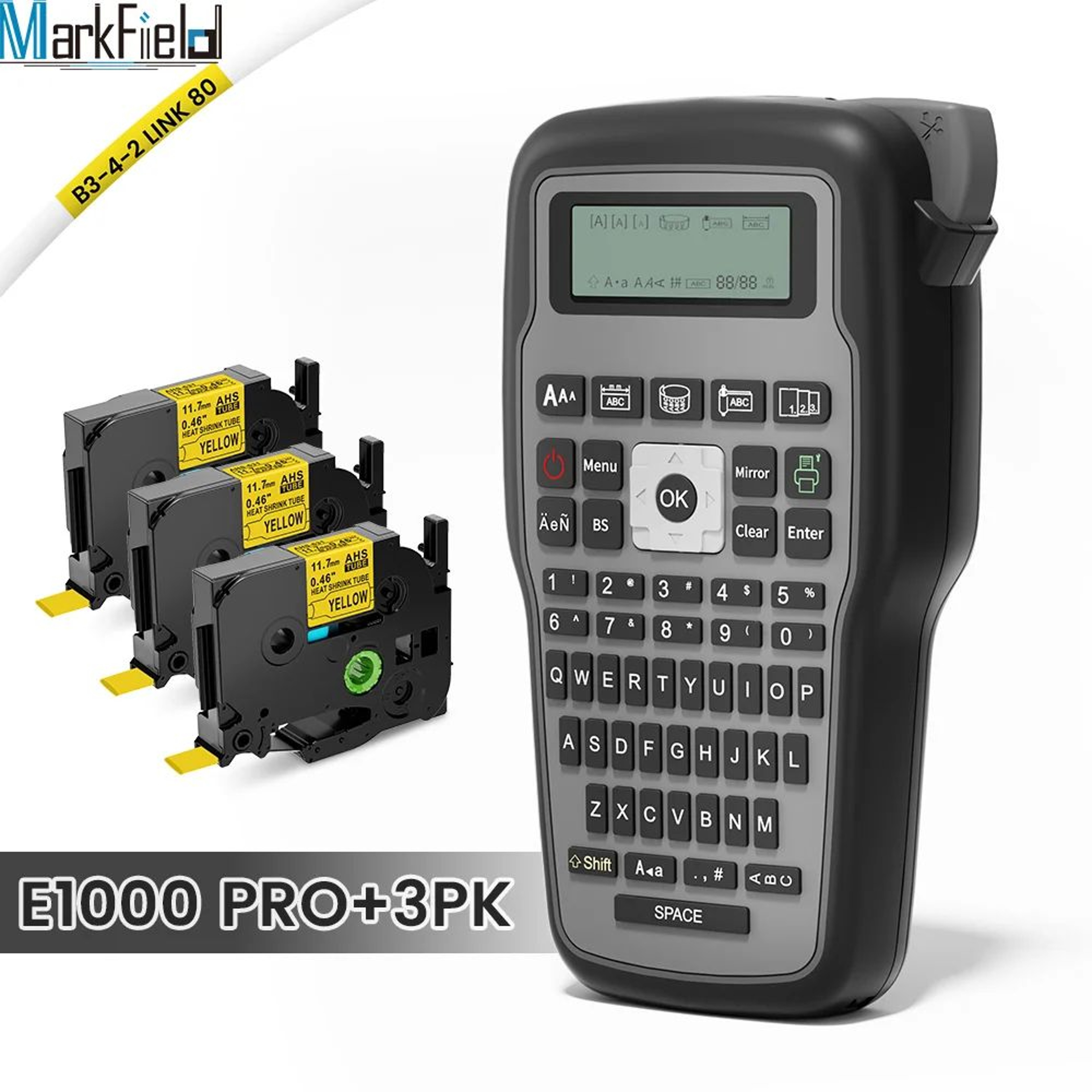 Portable Industrial Label Maker With 203 DPI Printing 11