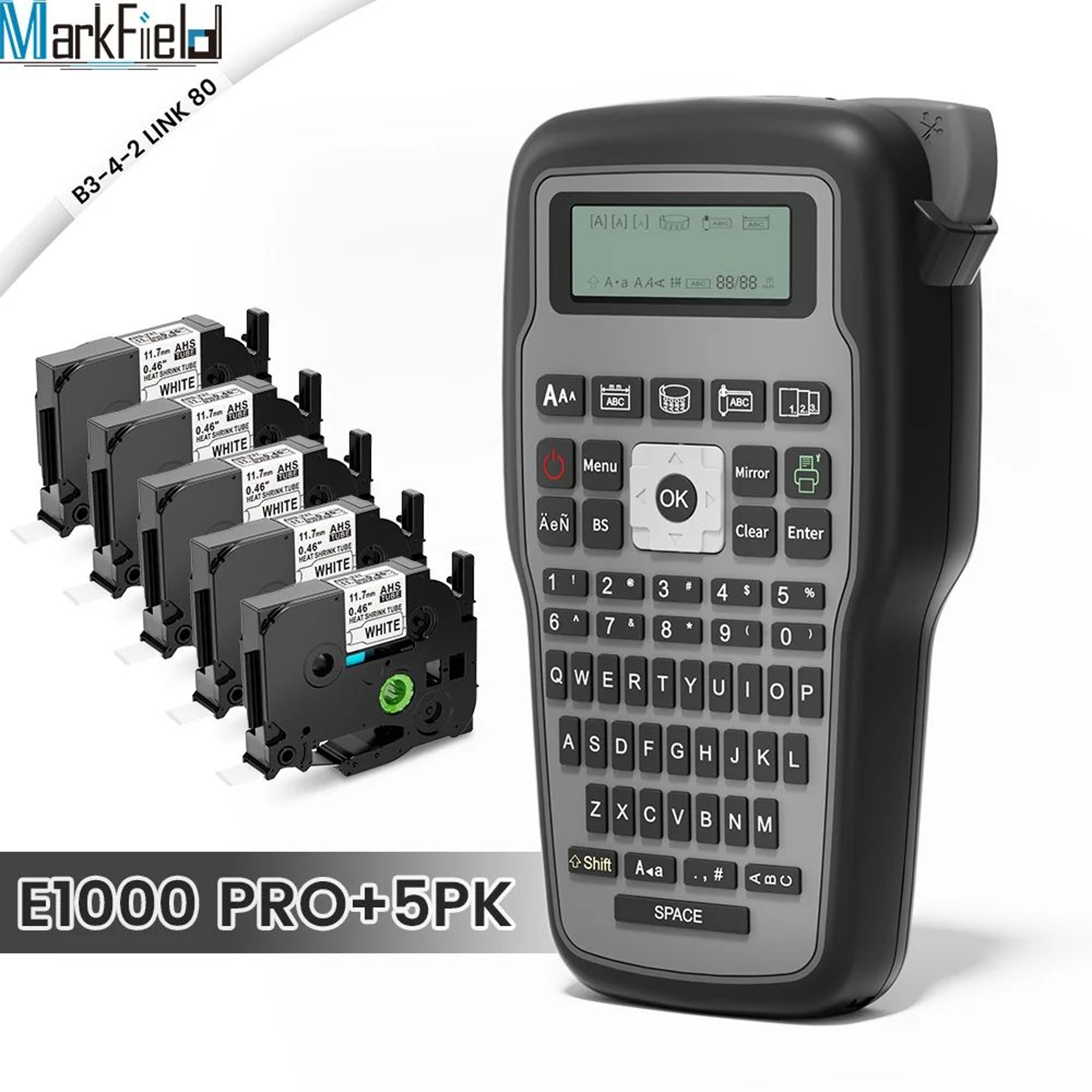 Portable Industrial Label Maker With 203 DPI Printing 9