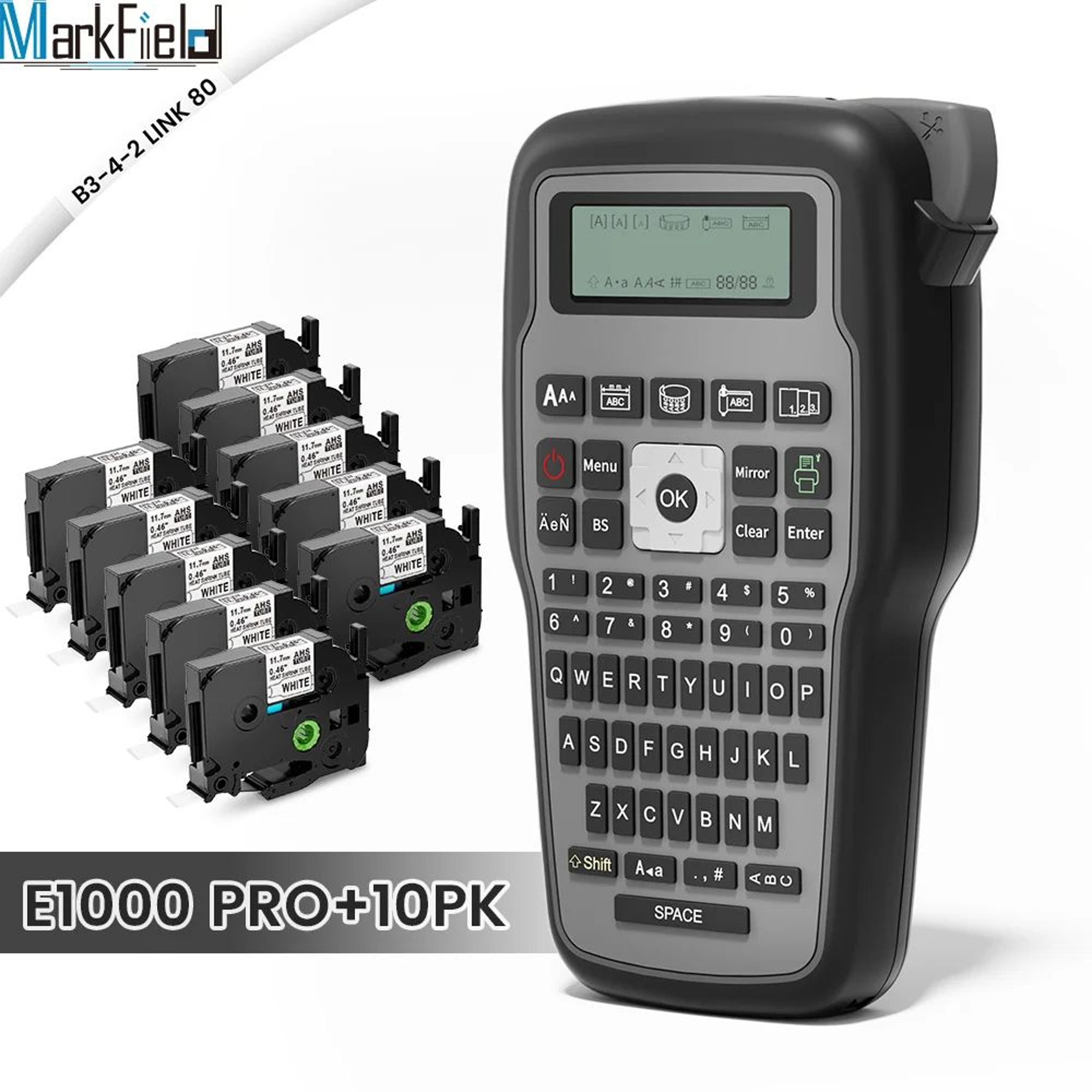Portable Industrial Label Maker With 203 DPI Printing 10
