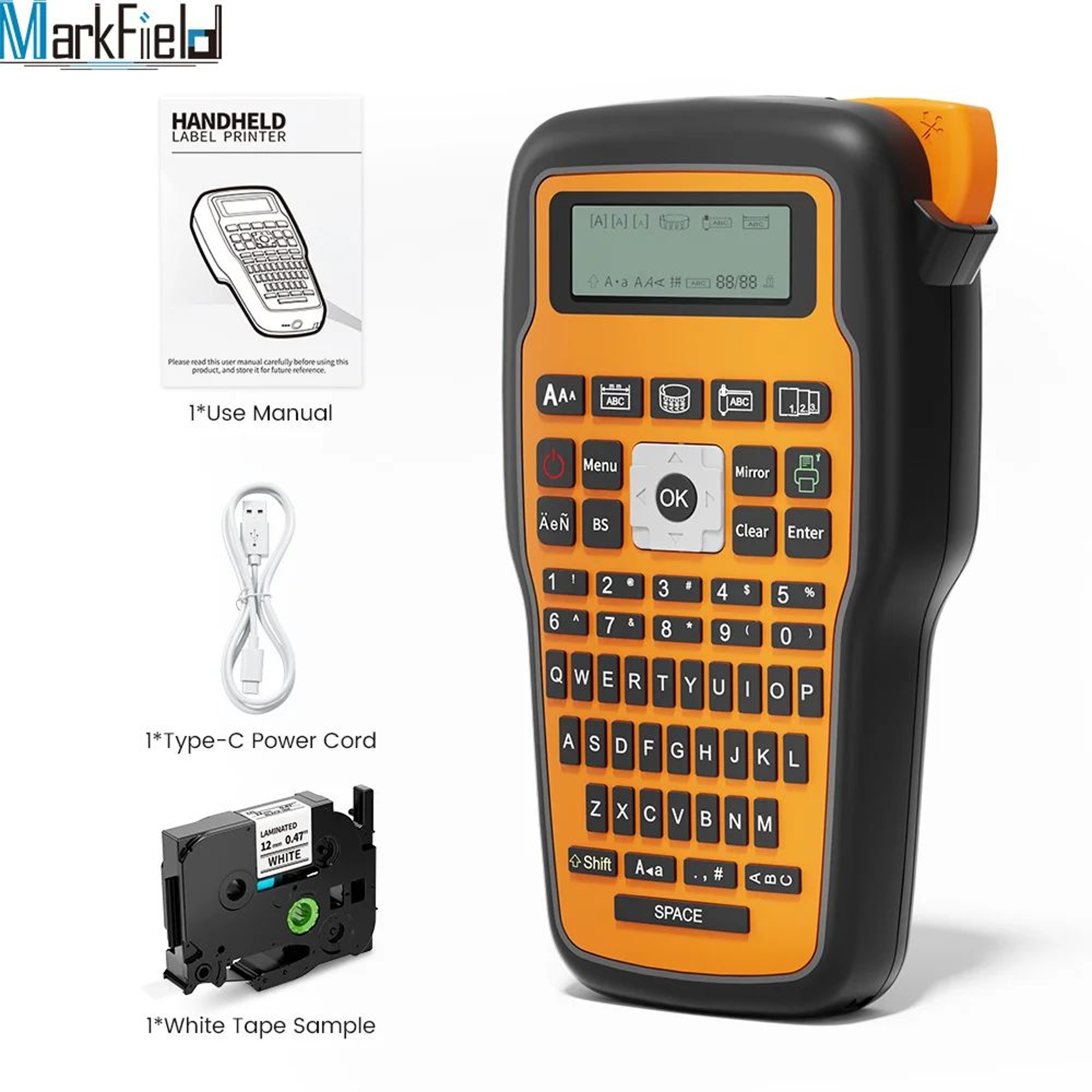 Portable Industrial Label Maker With 203 DPI Printing 21