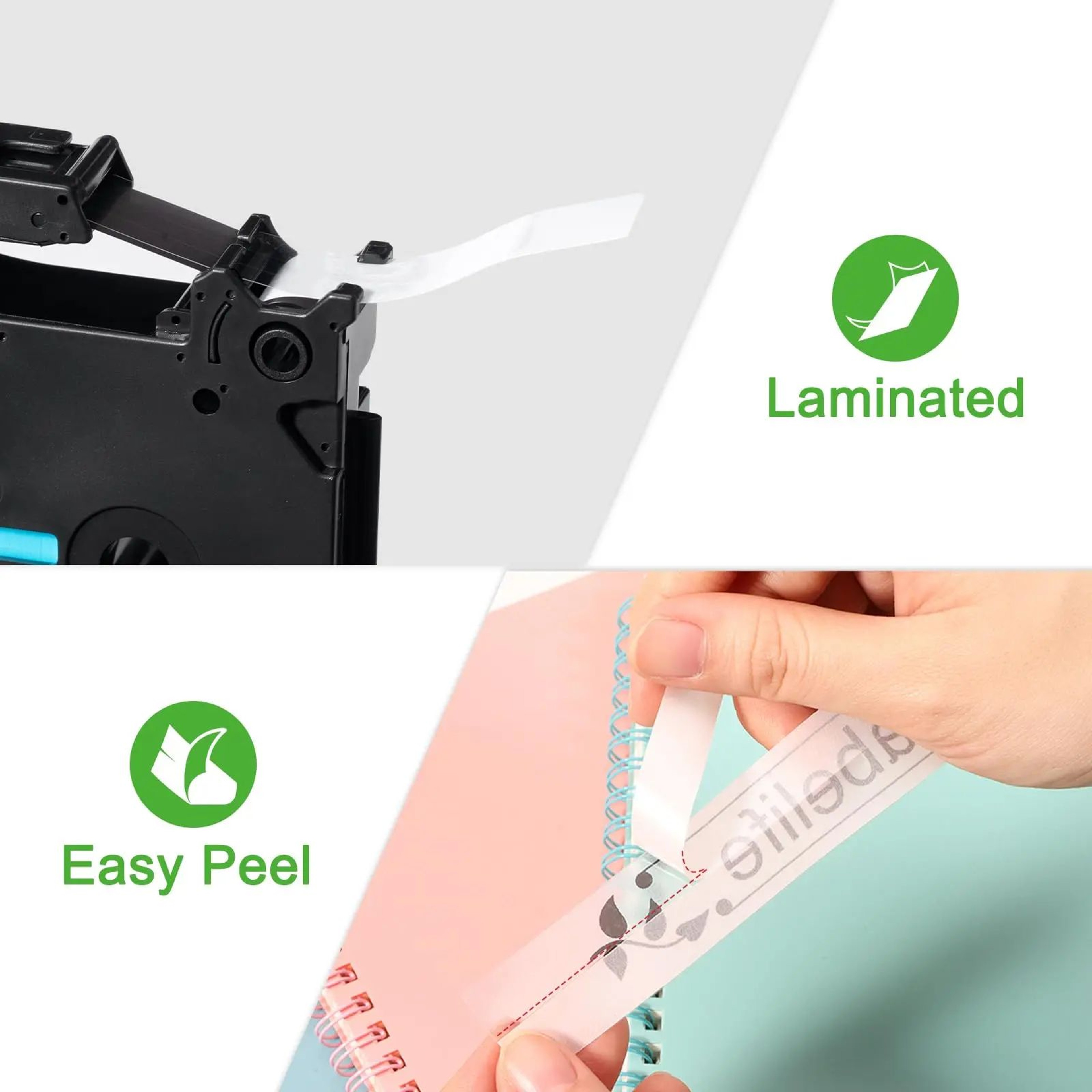 Protective Laminated Label Tape Replacement Cartridges 2