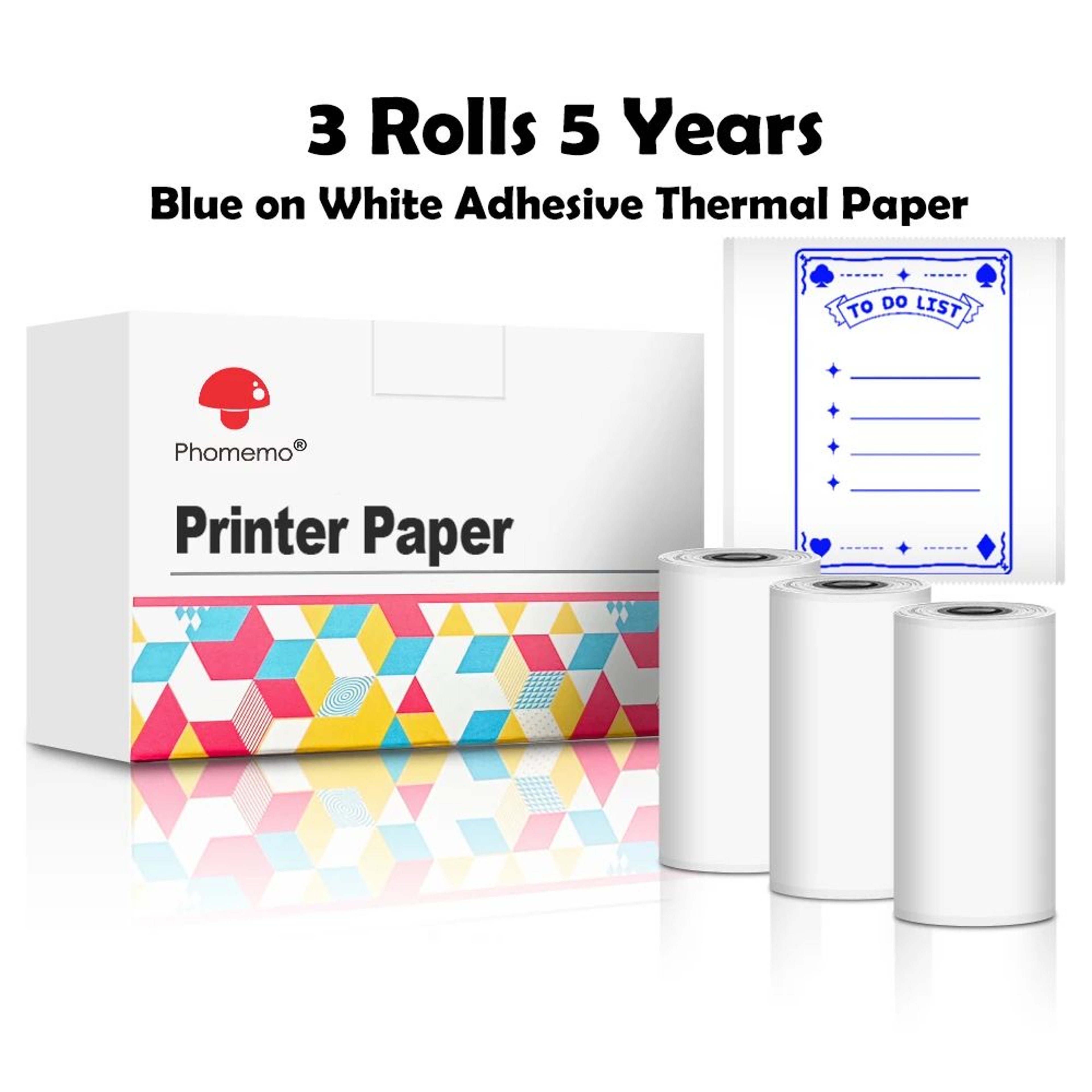 T02 Mini Portable Bluetooth Thermal Sticker Printer 7