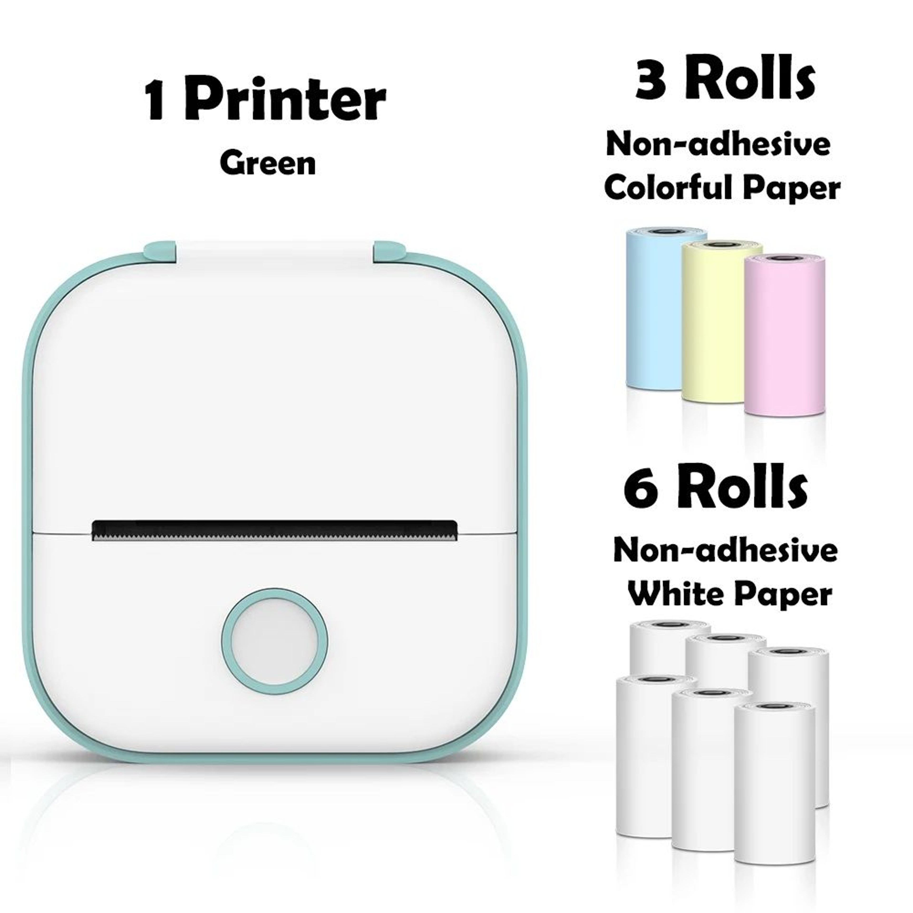 T02 Mini Portable Bluetooth Thermal Sticker Printer 14