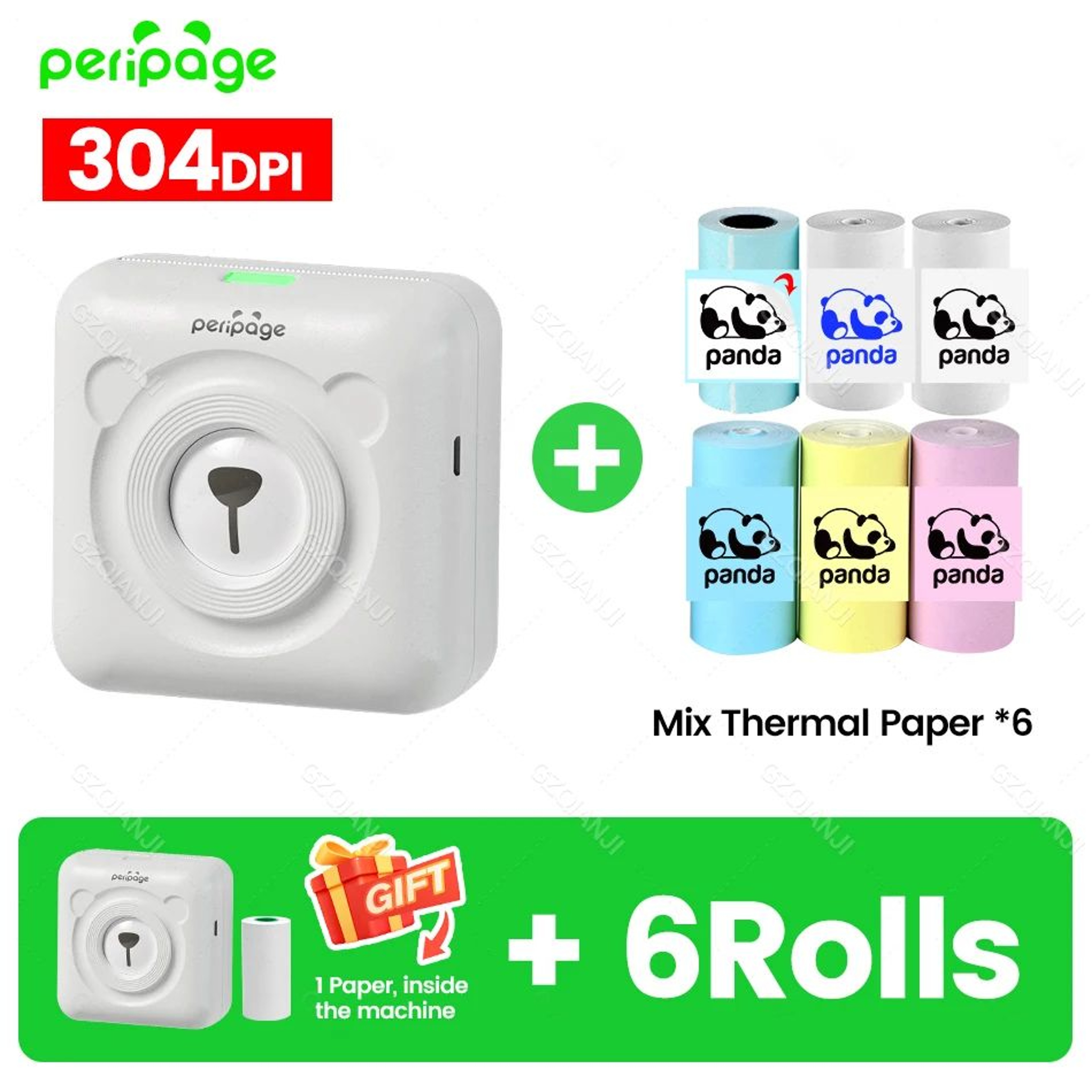 A6 Mini Bluetooth Thermal Printer For Photos And Stickers 18