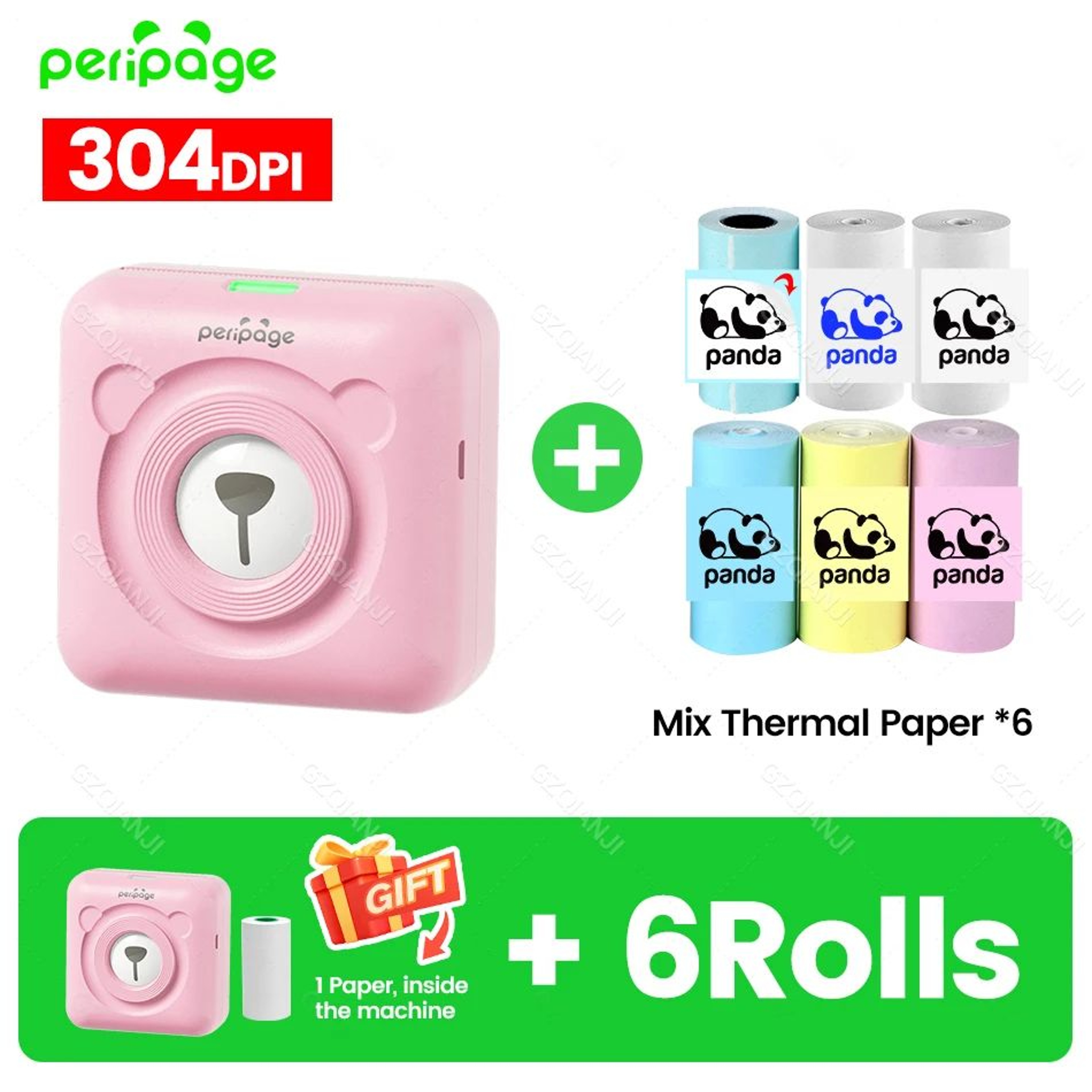 A6 Mini Bluetooth Thermal Printer For Photos And Stickers 16