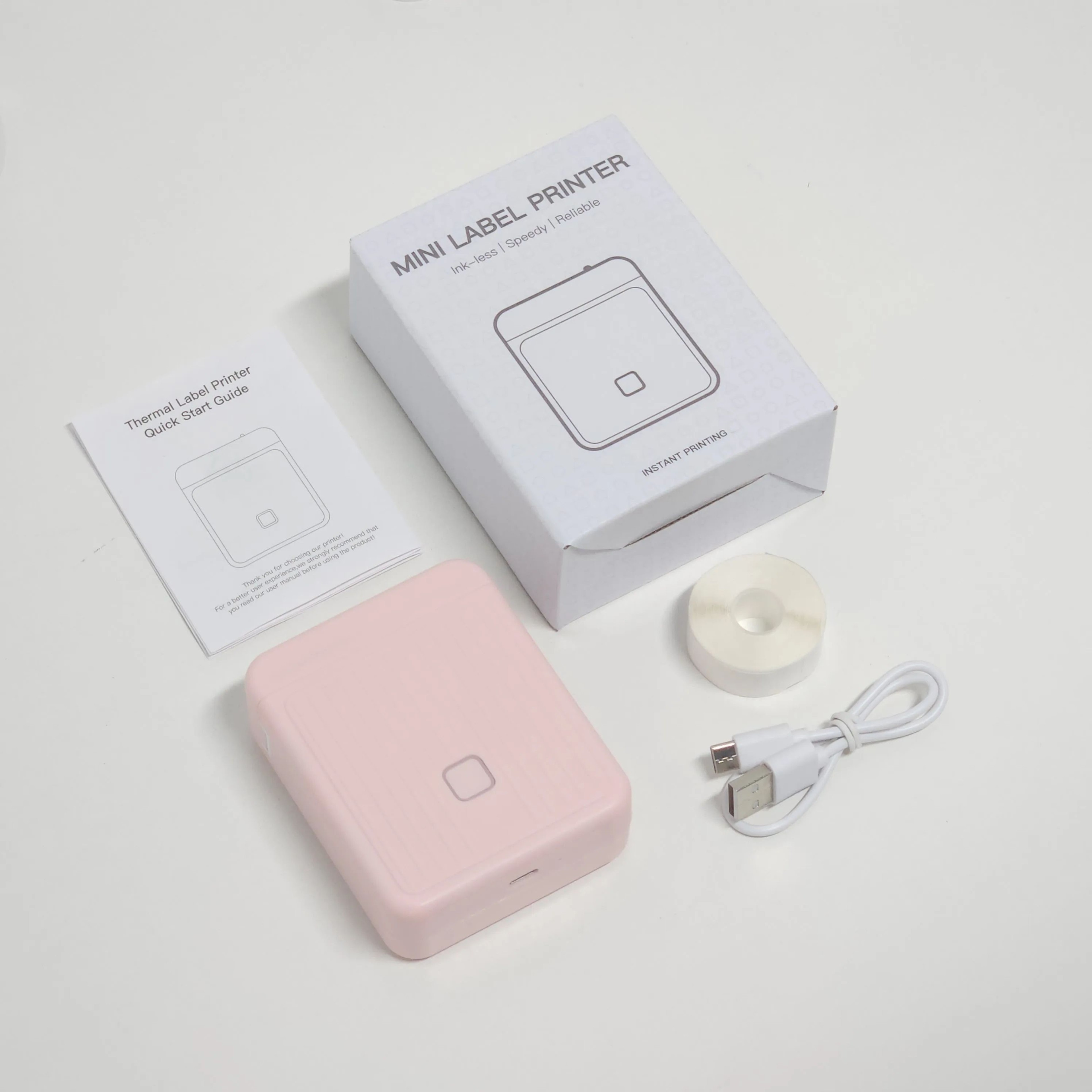T01 Mini Bluetooth Thermal Label Printer 7