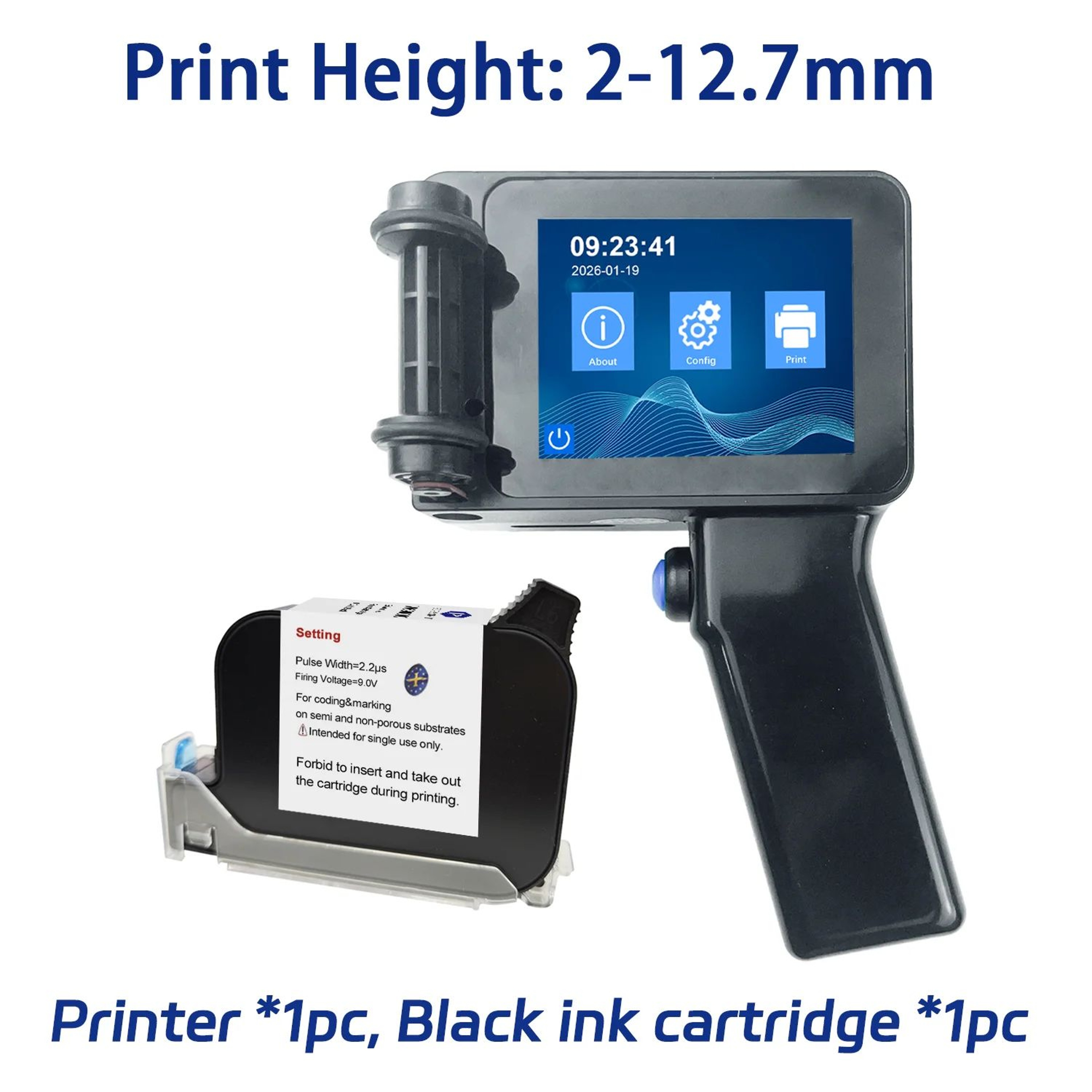 E14 Handheld Inkjet Printer For Product Coding And Packaging 6