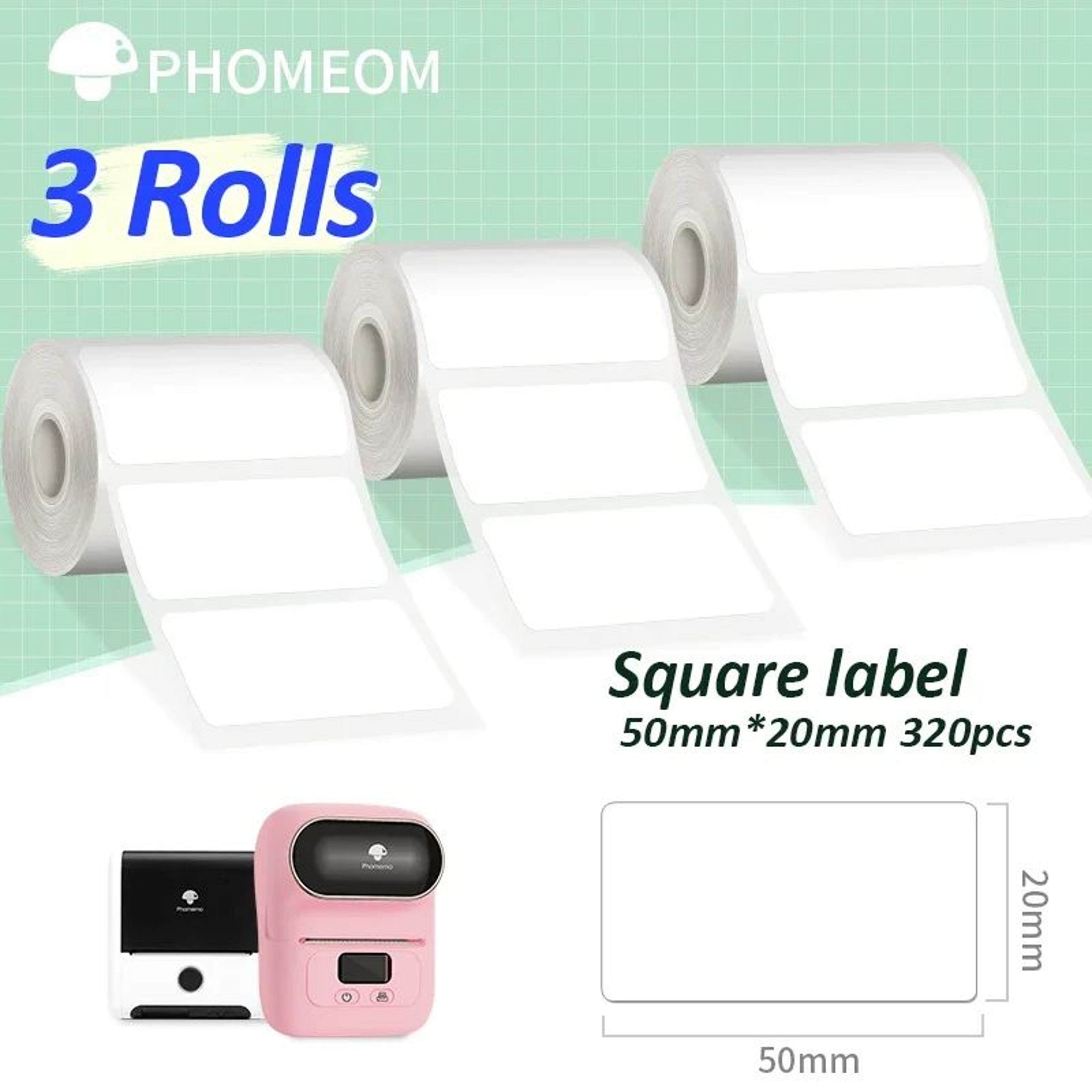 Transparent Thermal Label Stickers For Barcode And Product Labeling 12
