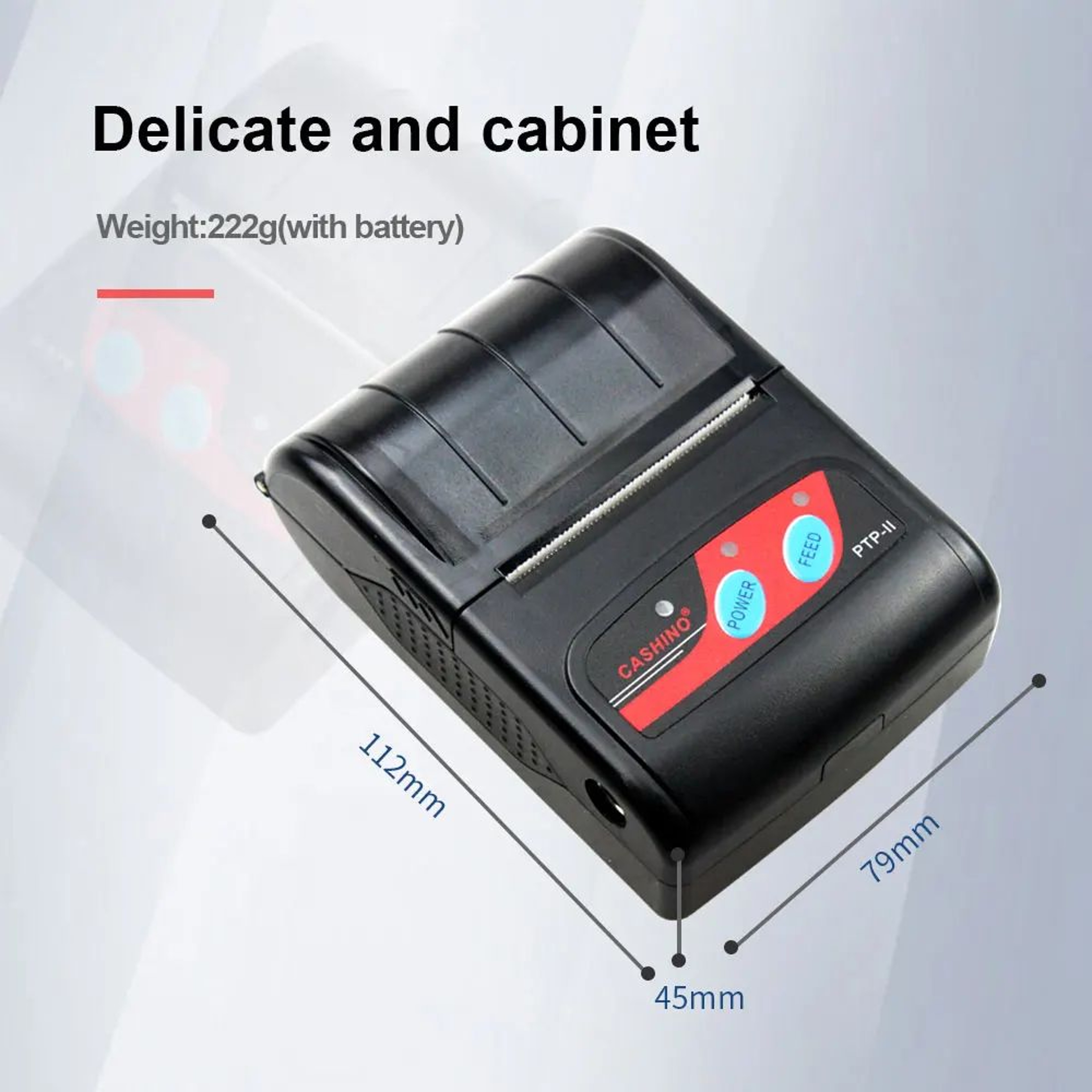 PTPII Mini Bluetooth Receipt Printer 1