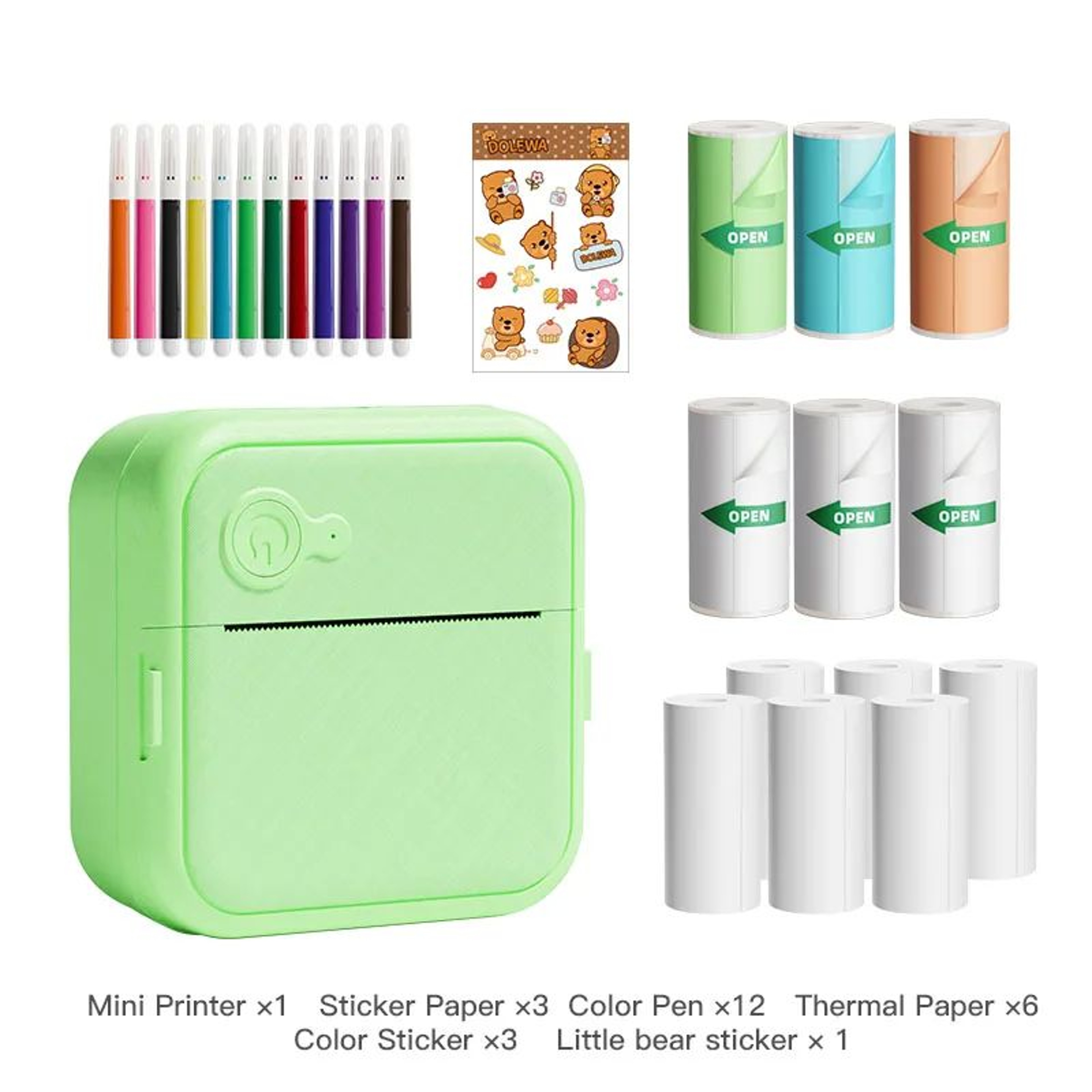 D8 Mini Bluetooth Sticker Printer 7