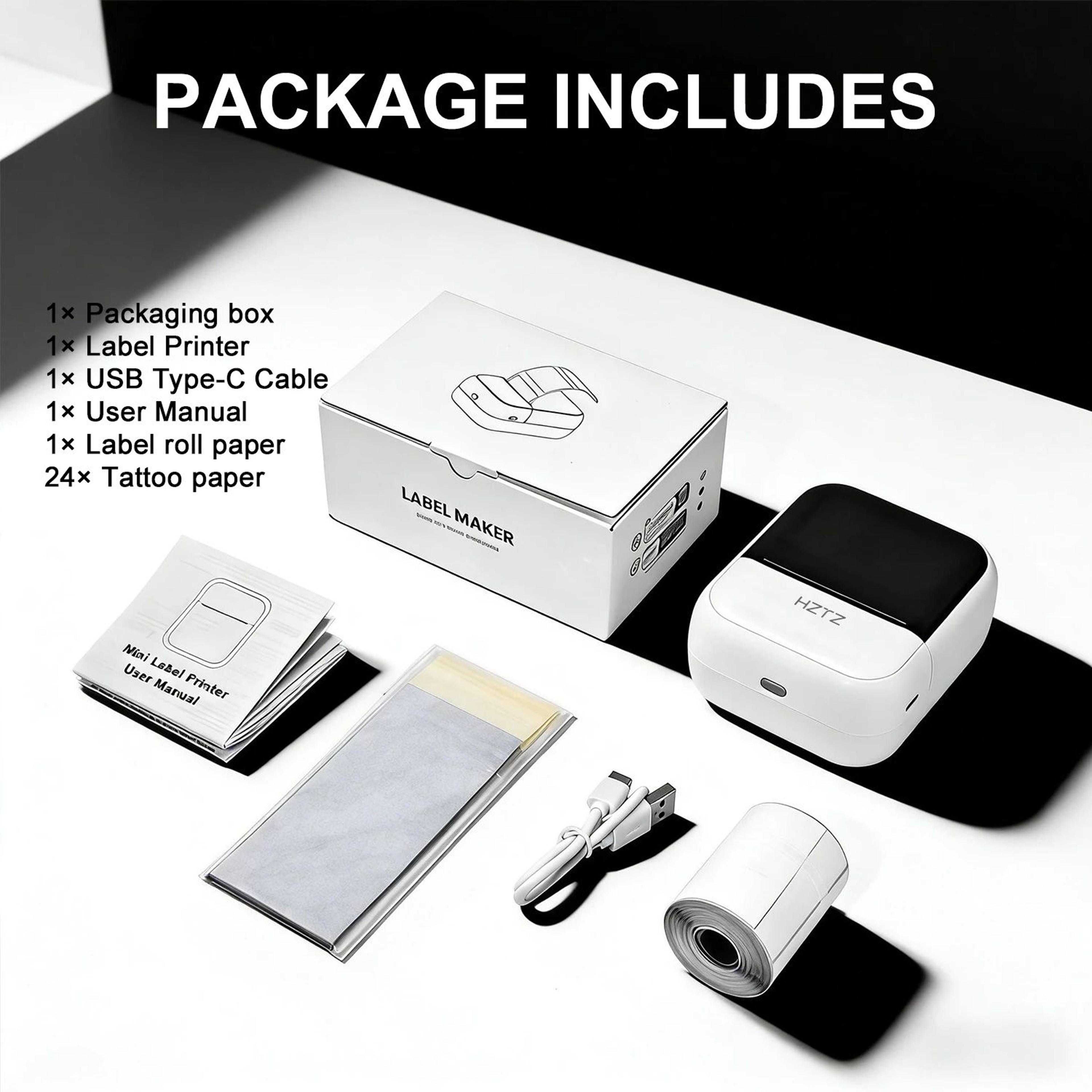 C50 Mini Wireless Tattoo And Label Printer 8