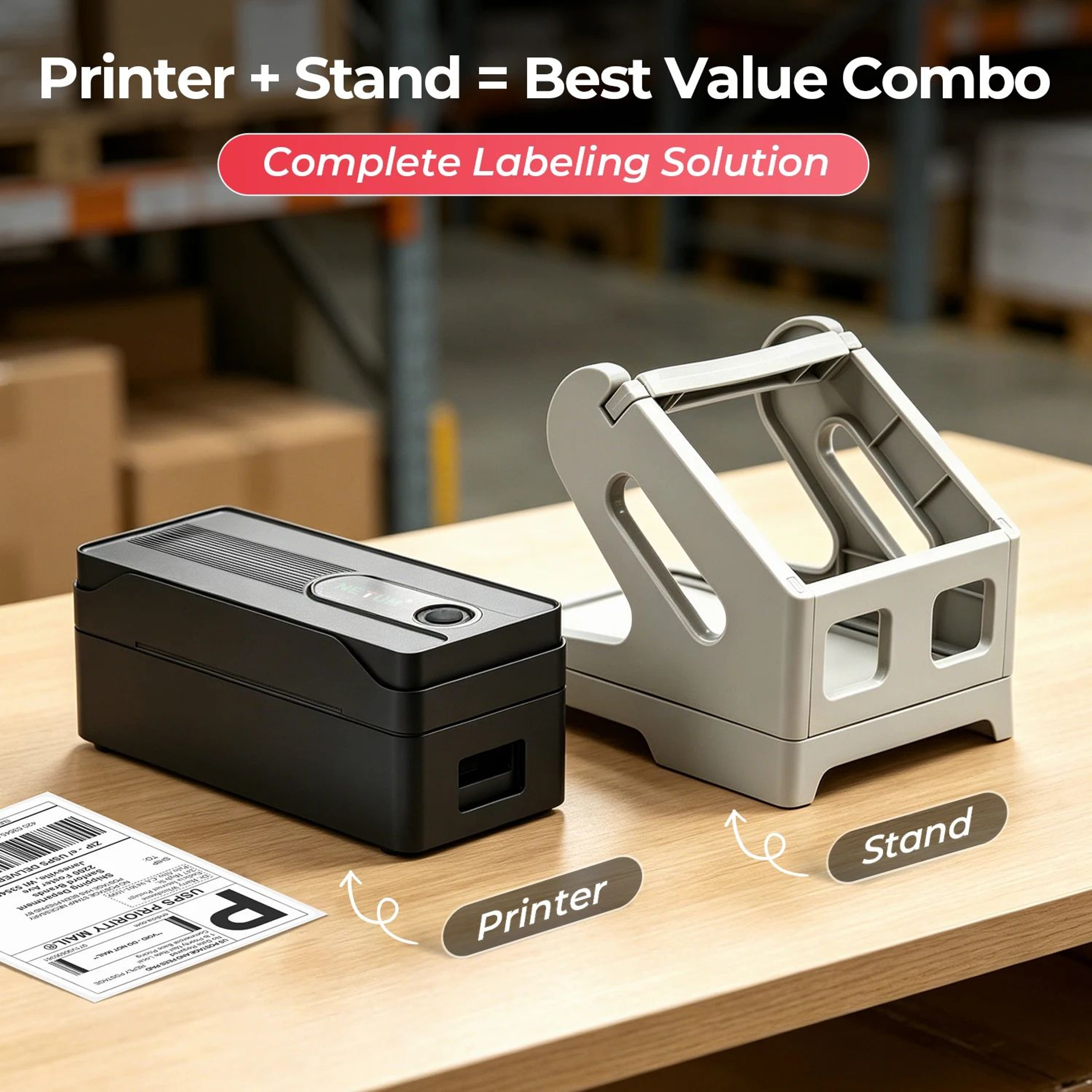 Wireless 4x6 Shipping Label Maker 7