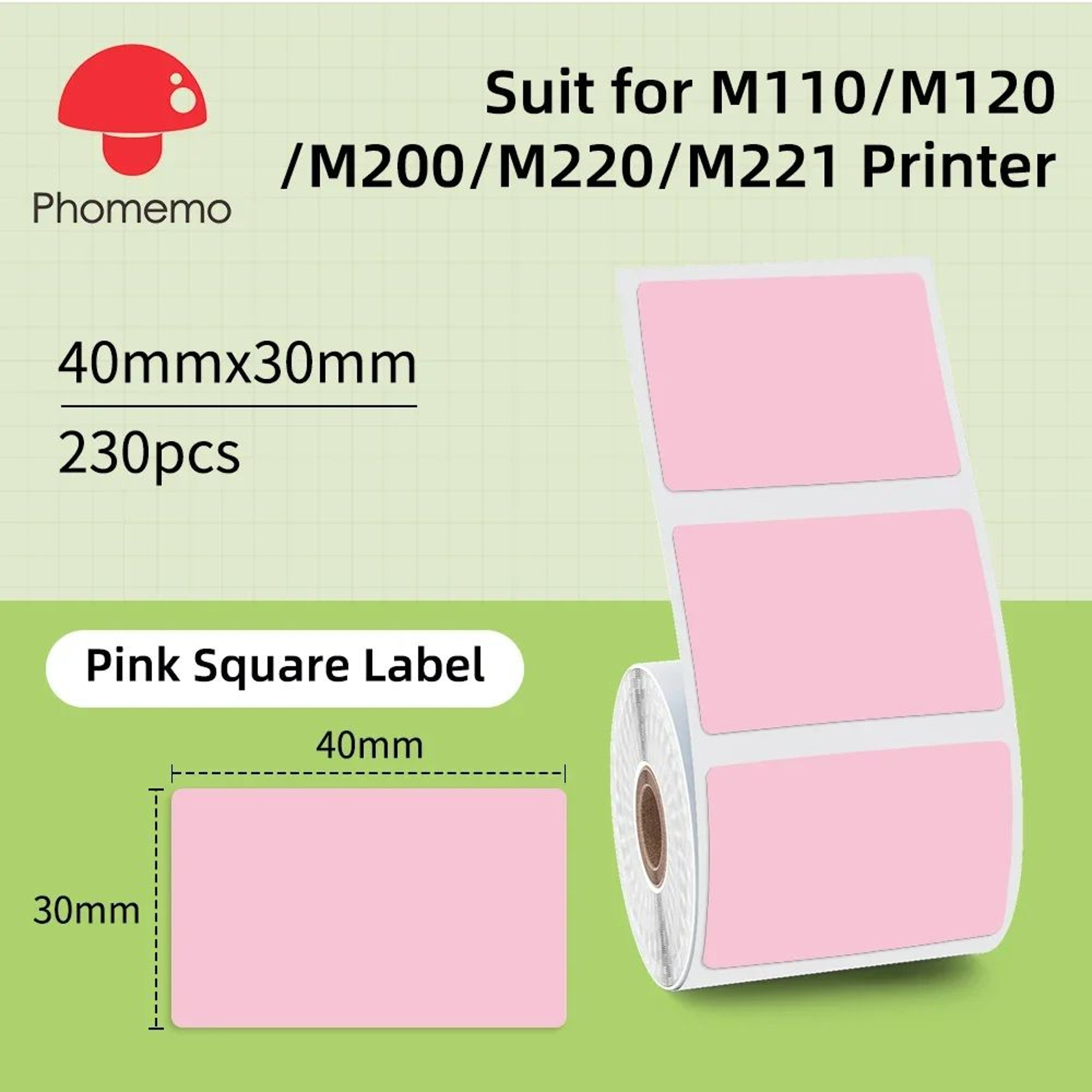 Portable Thermal Label Stickers 10