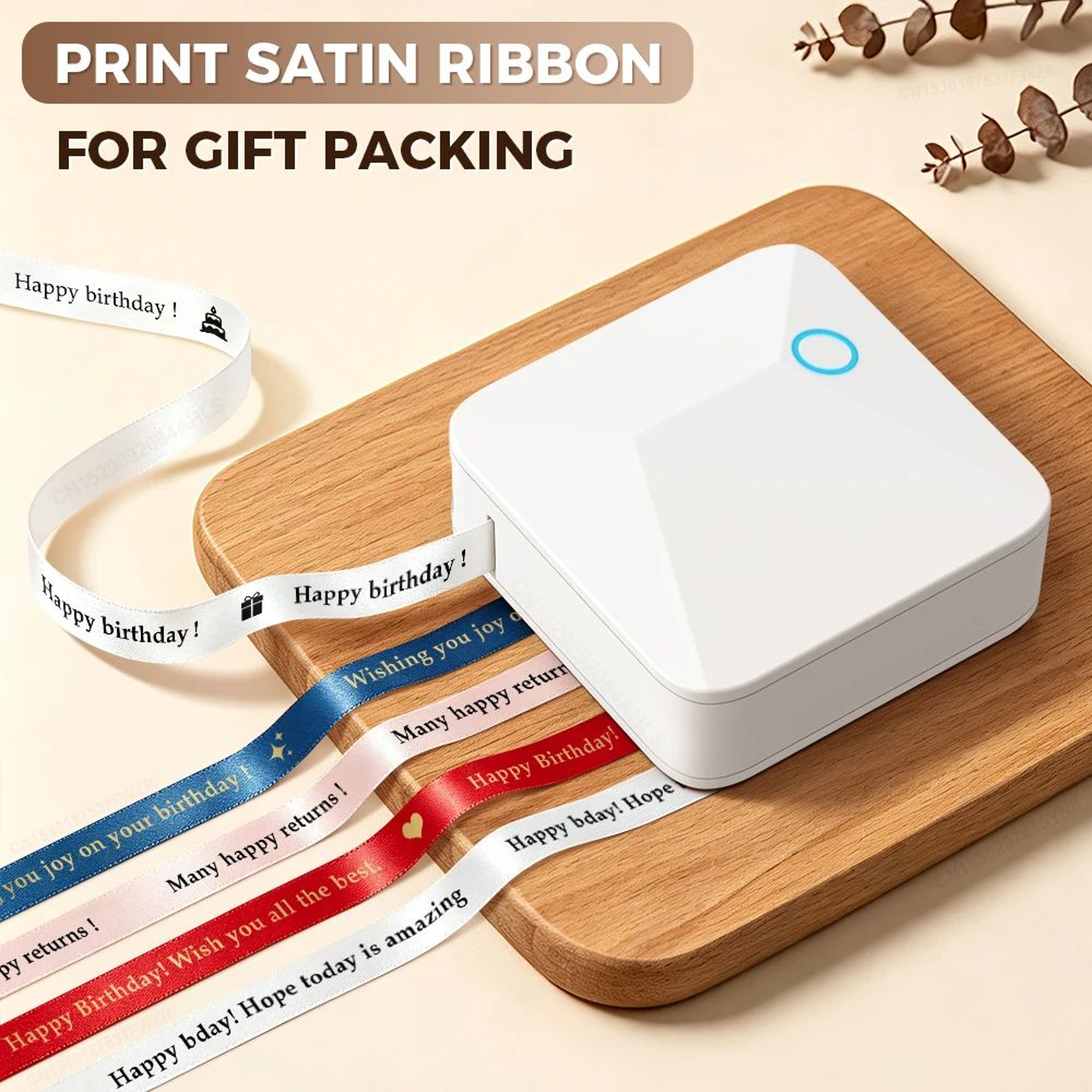 R15 Mini Satin Ribbon Label Printer 4