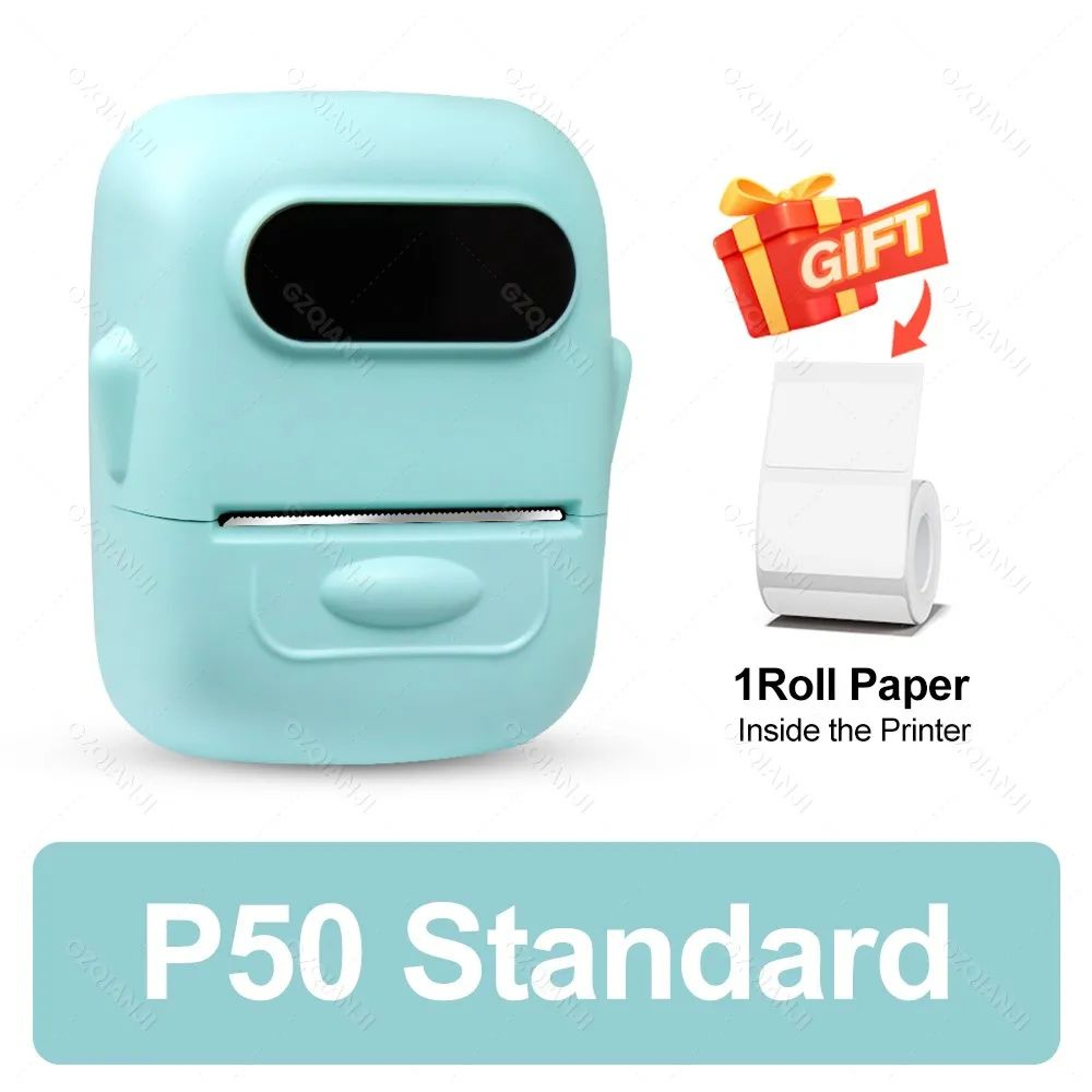 P50 Mini Wireless Sticker Label Printer 6