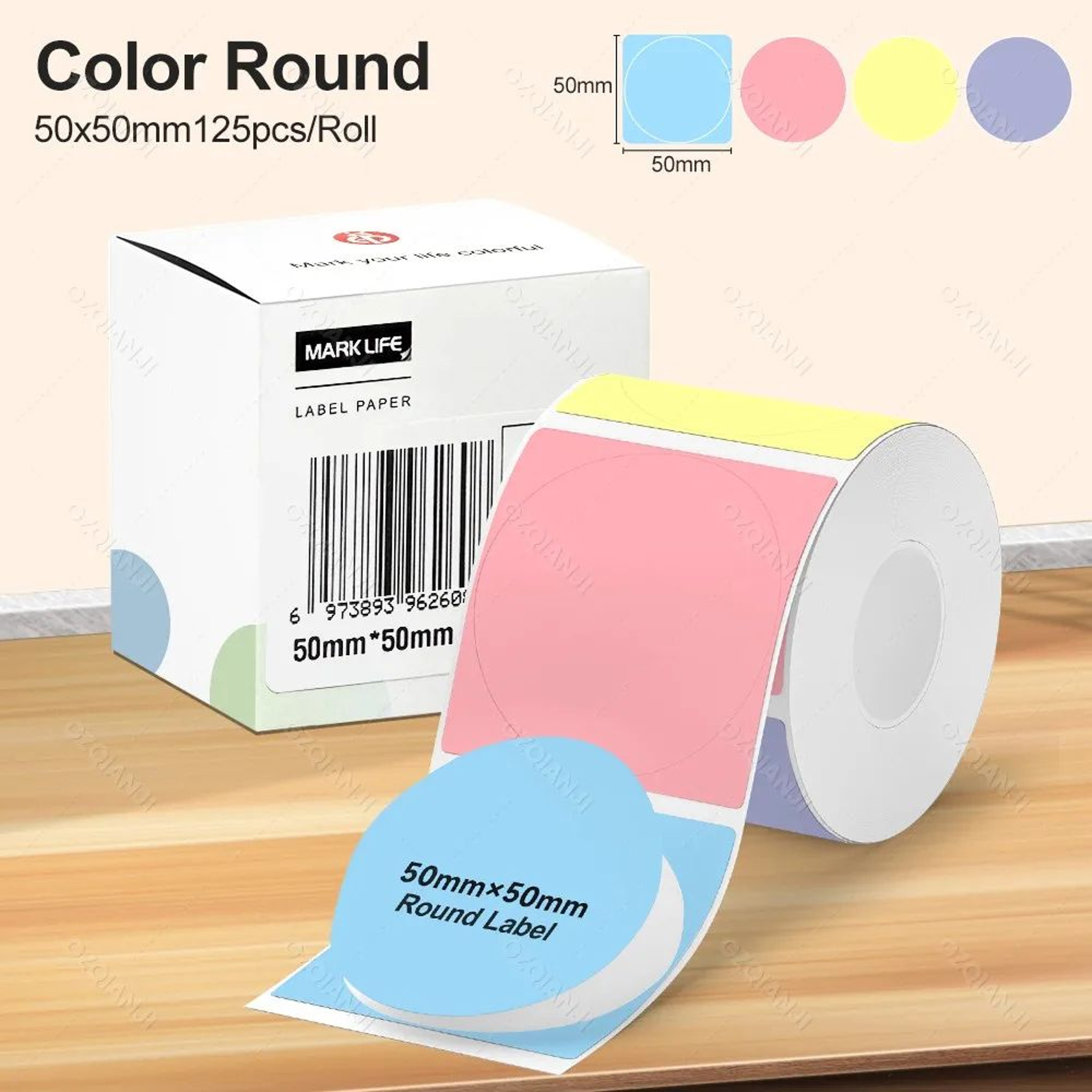 P50 Mini Wireless Sticker Label Printer 11