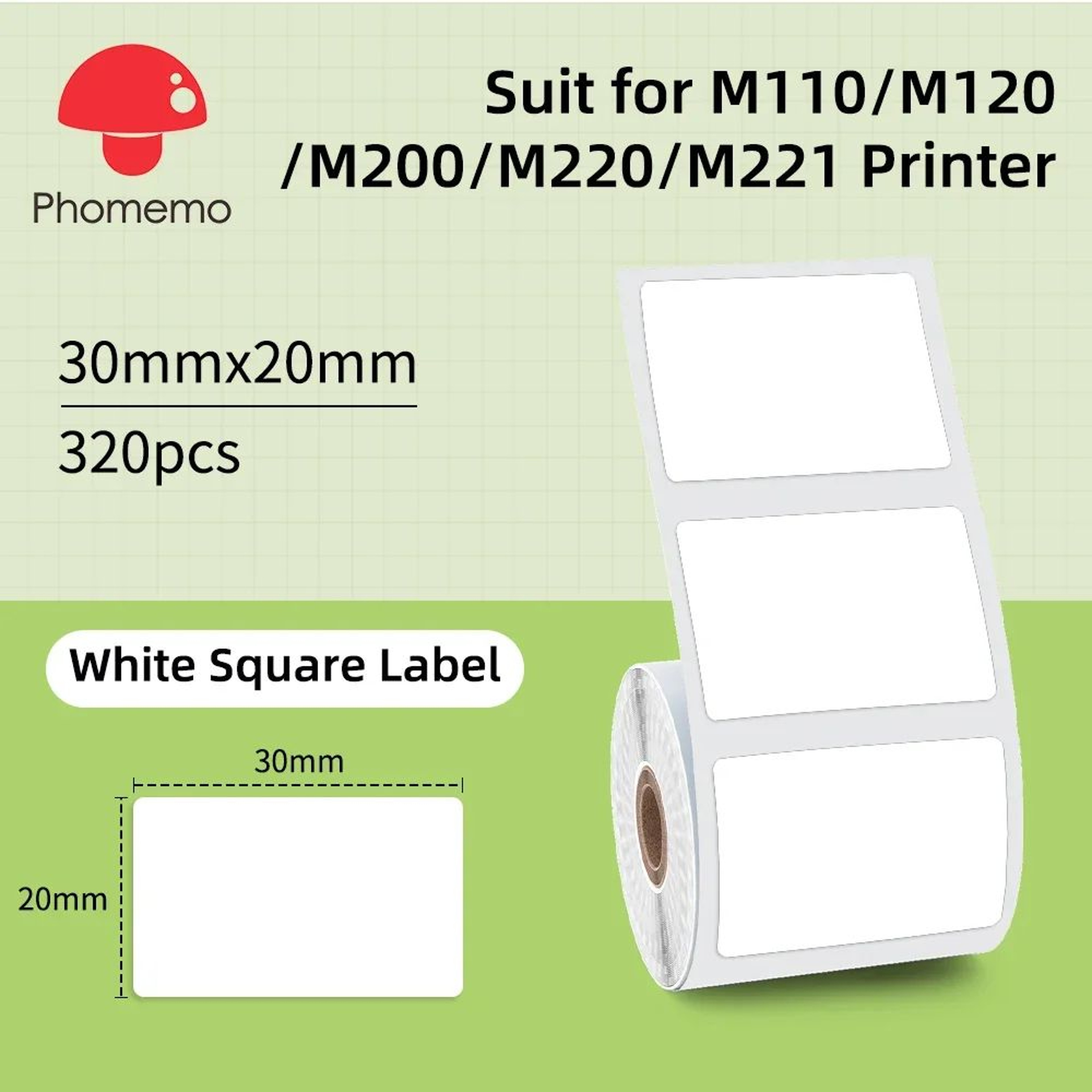 Phomemo Waterproof Thermal Label Stickers 9