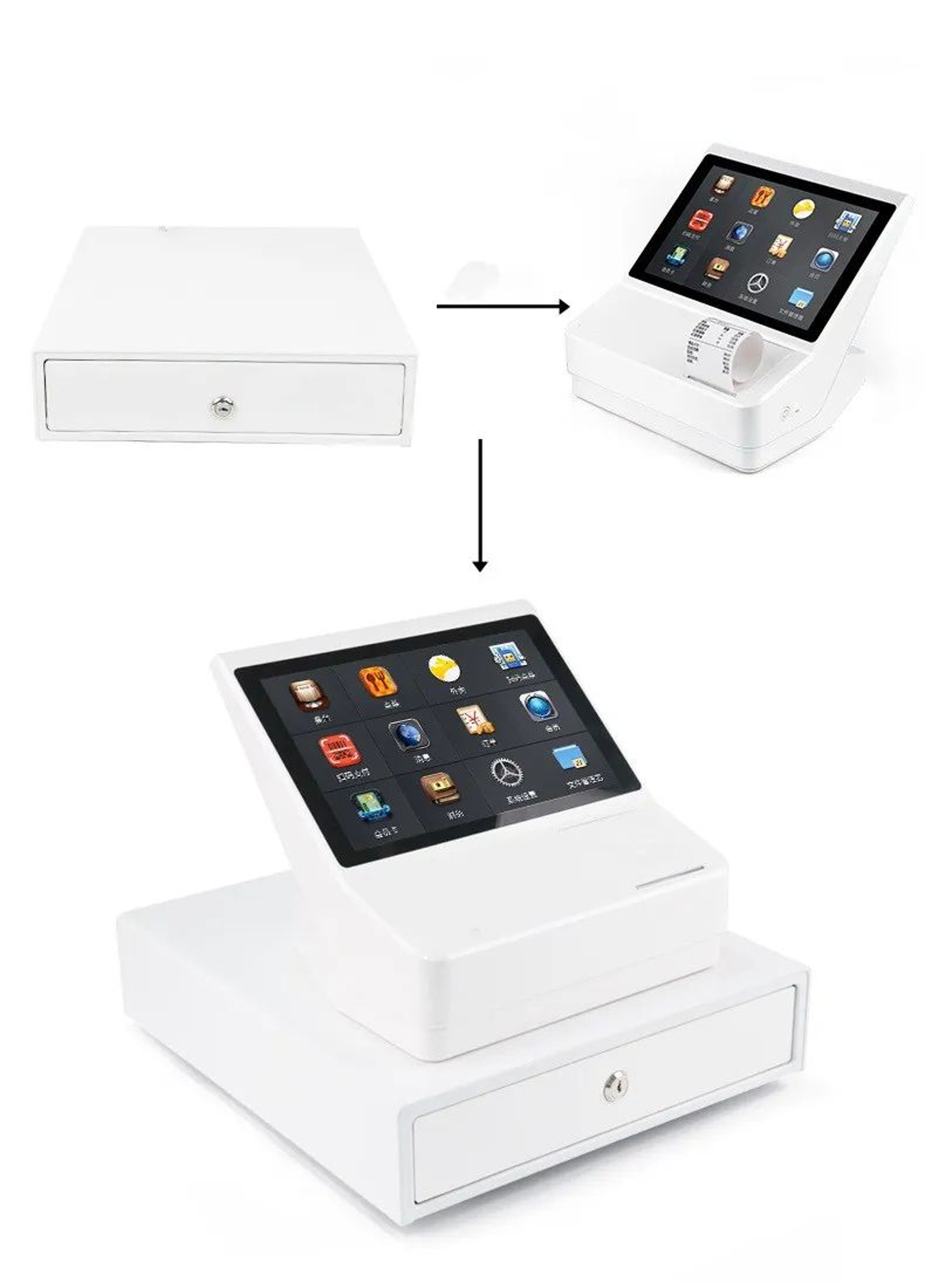 101 Inch Android POS Cash Register System 3