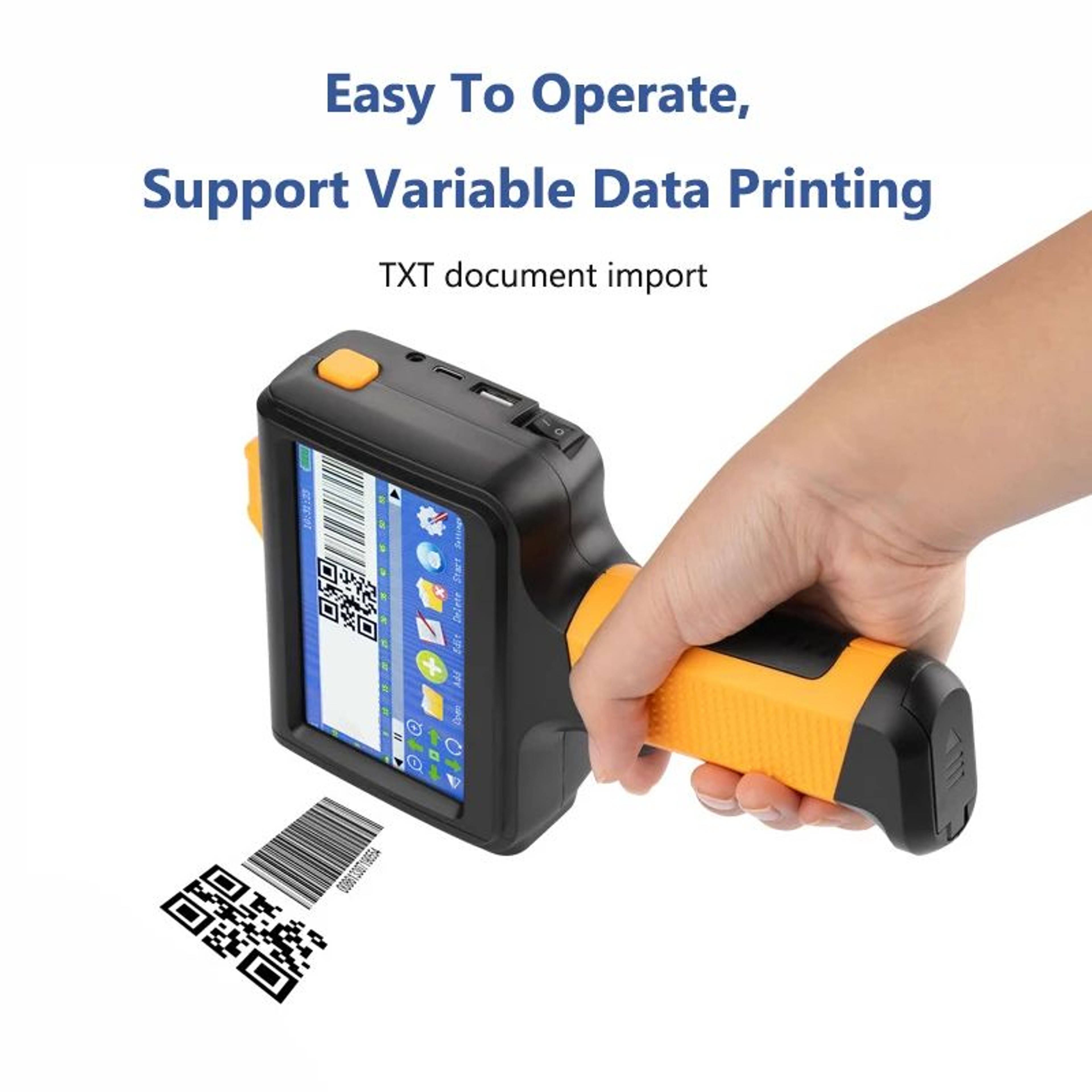 Handheld Expiry Date And Batch Coding Printer 3