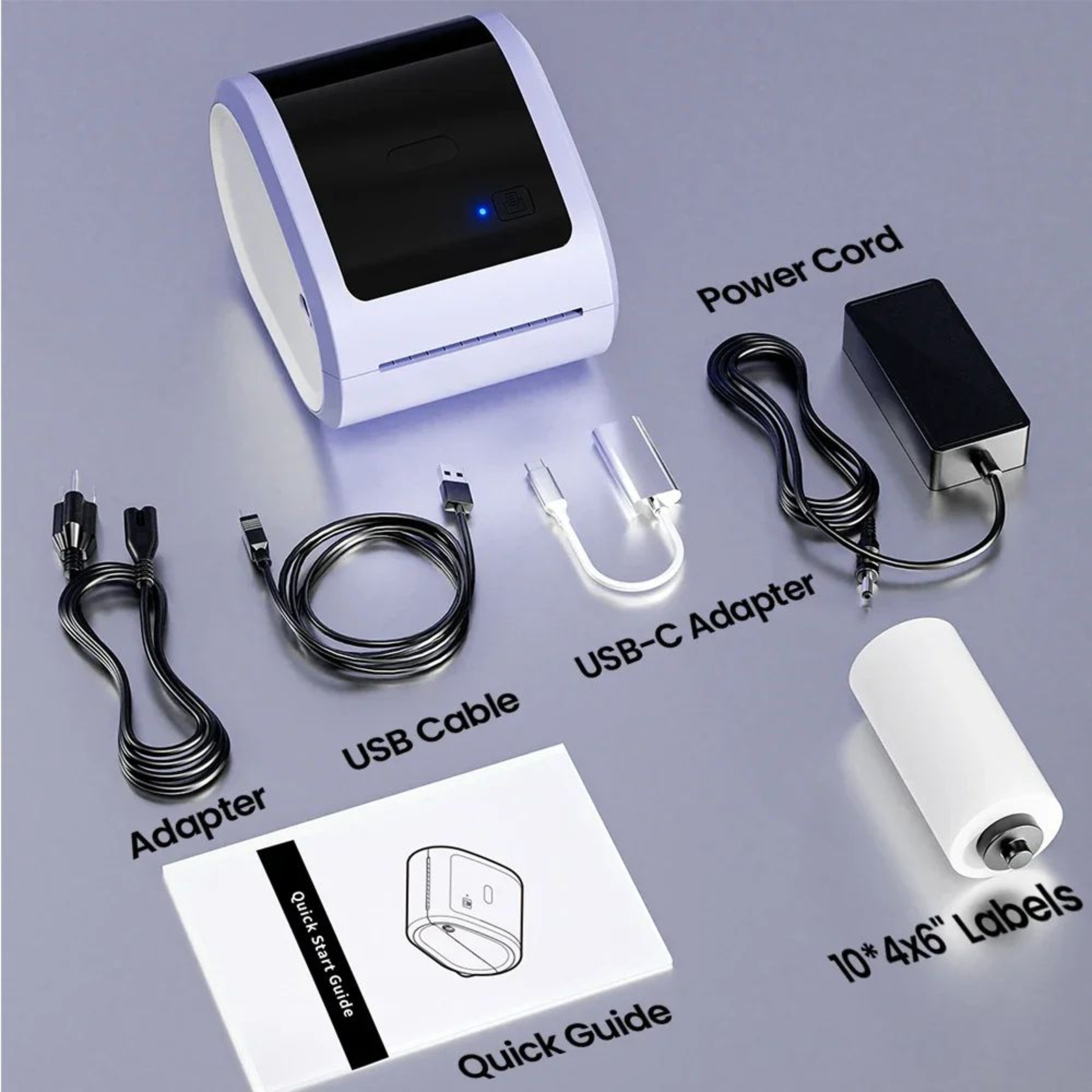 Wireless Bluetooth Shipping Label Printer 10