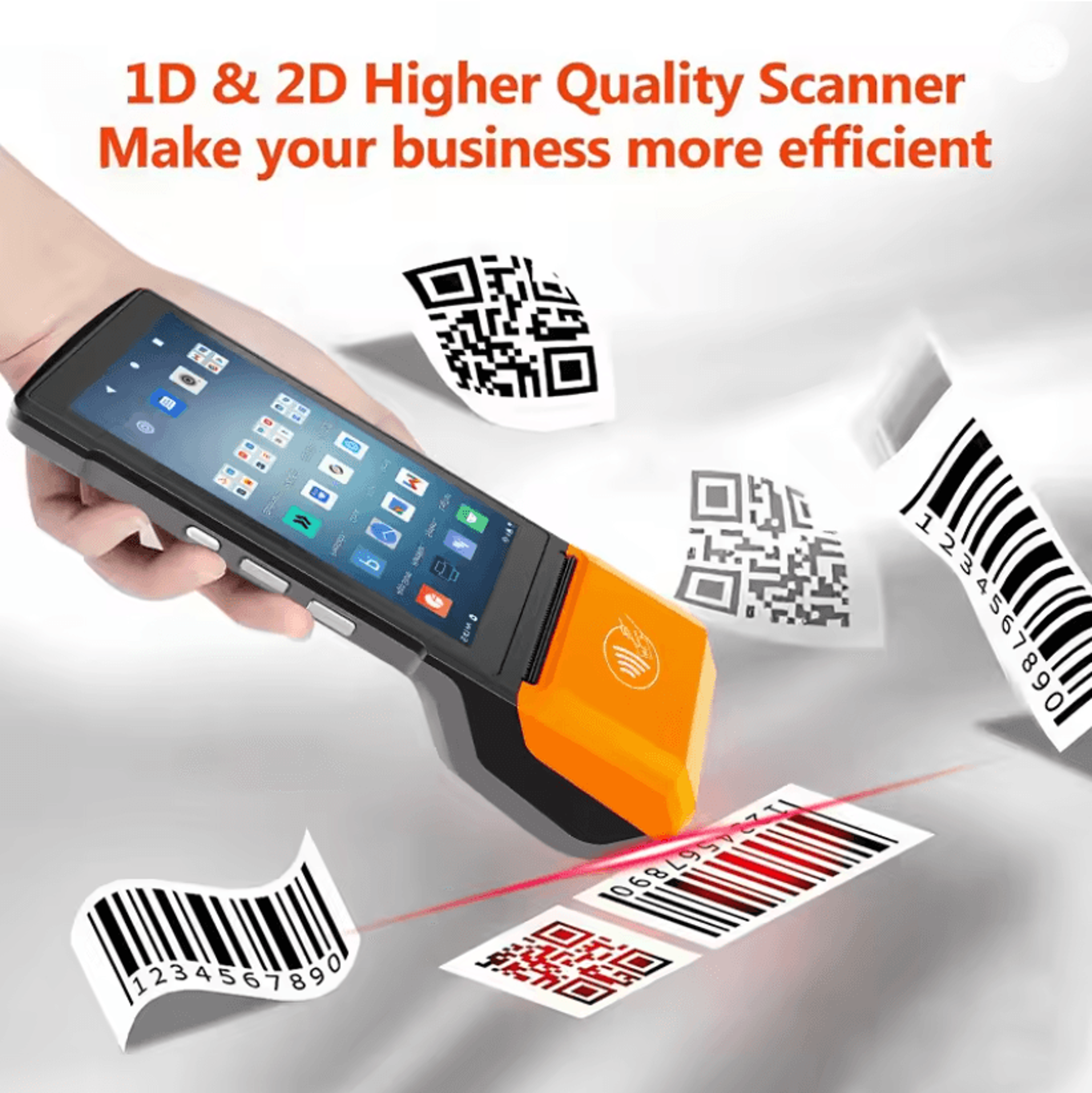 Android 14 Handheld POS Receipt Printer 4