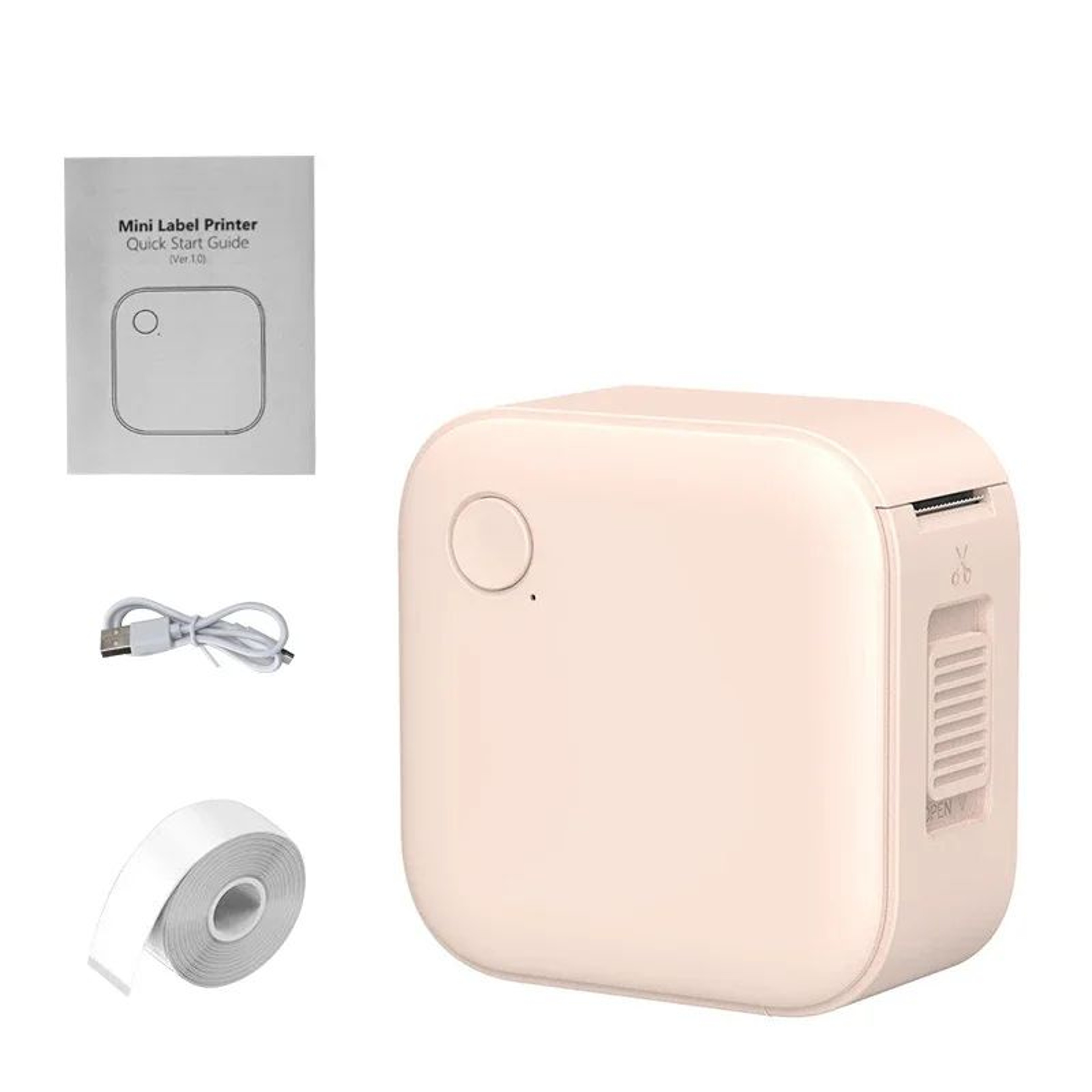 HZTZ Mini Bluetooth Label Printer 7