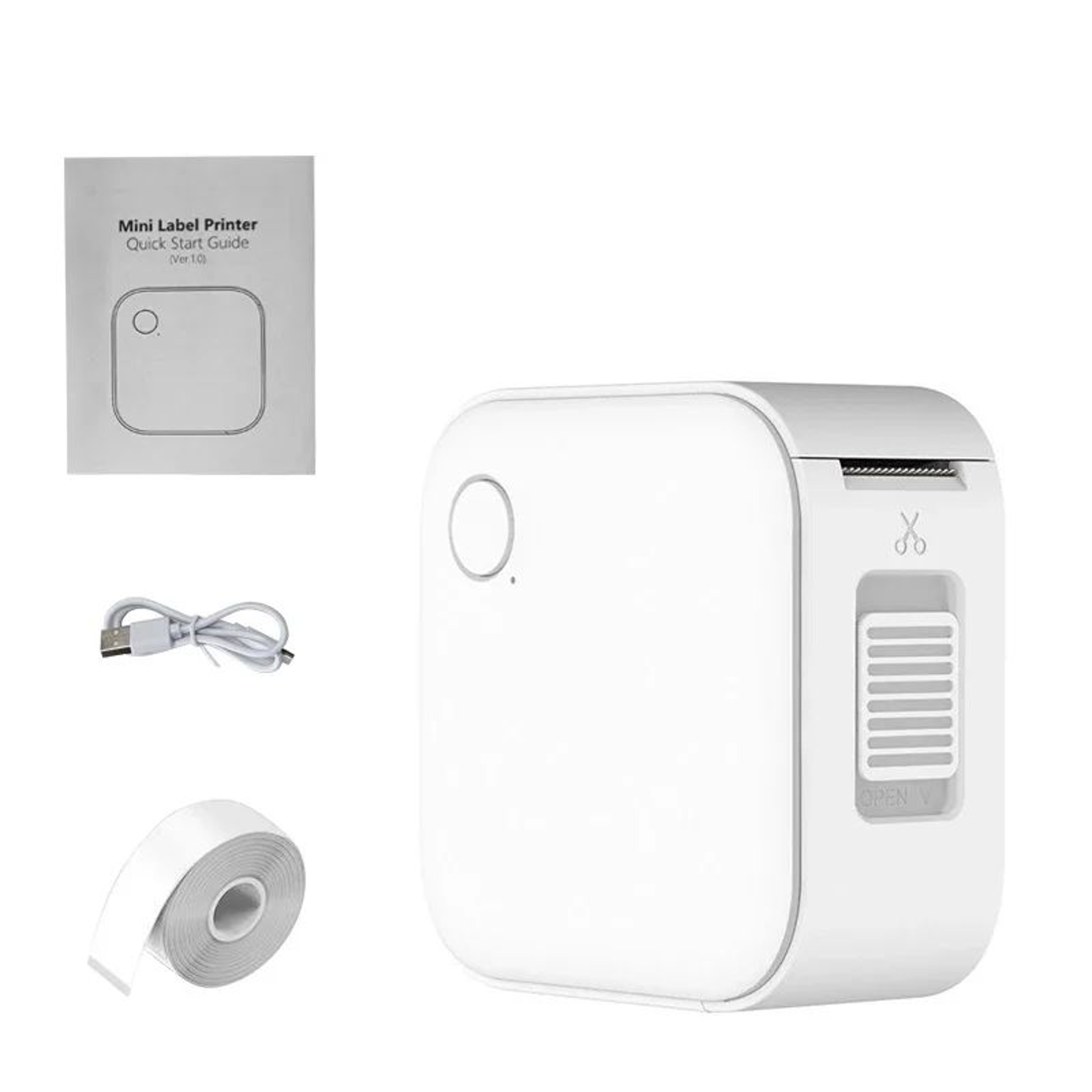 HZTZ Mini Bluetooth Label Printer 8