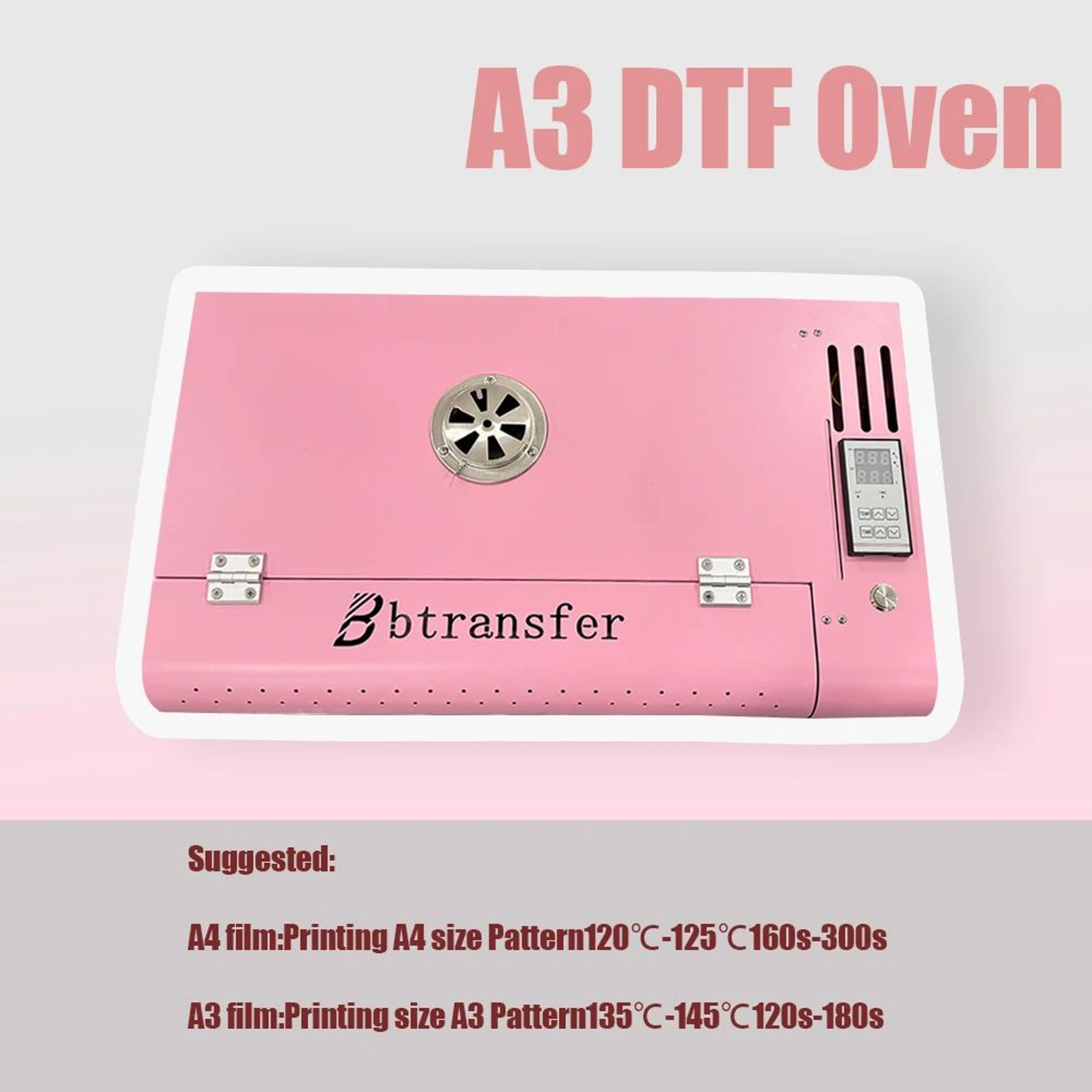 A3 DTF Heat Transfer Drying Oven 2