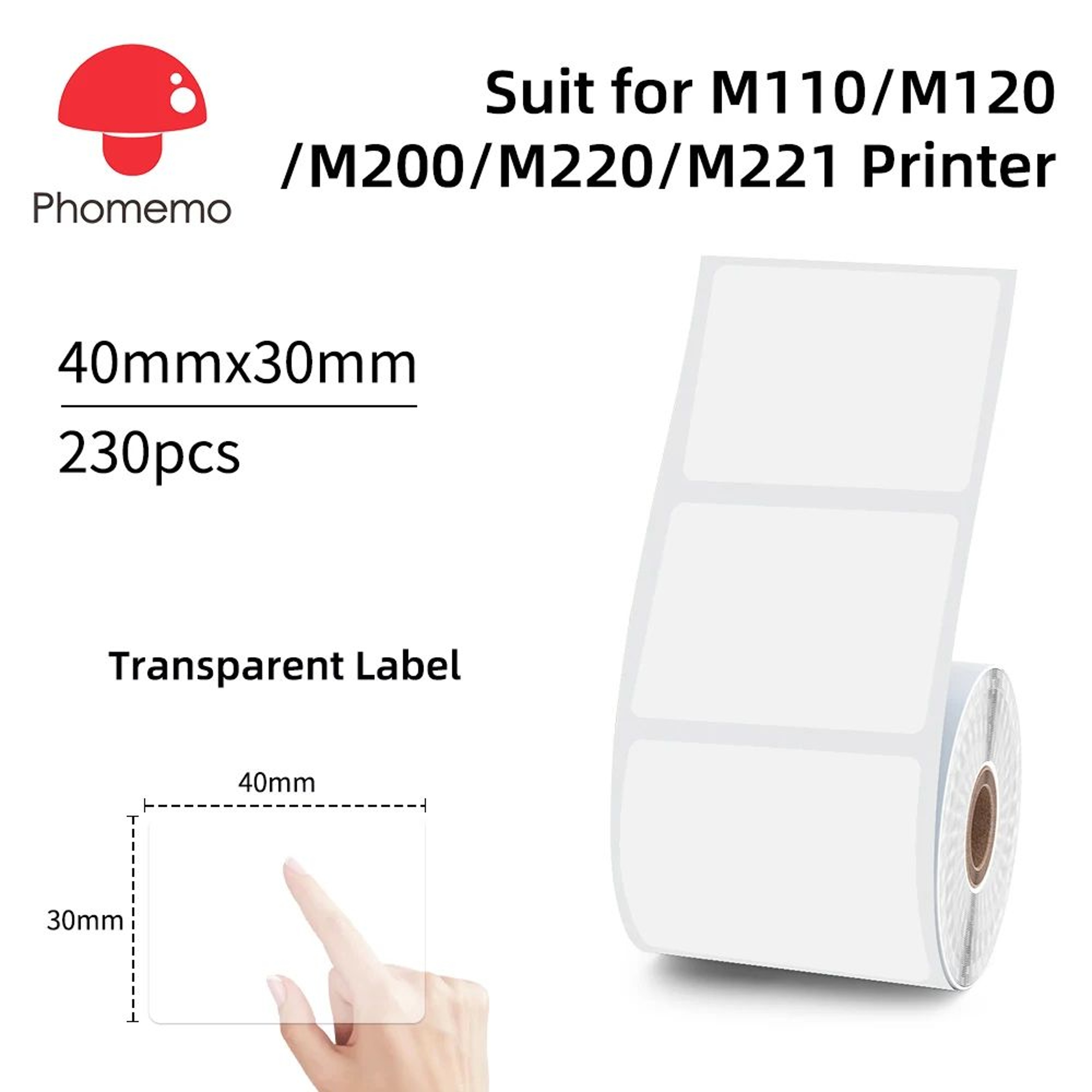 Phomemo M110 Portable Bluetooth Label Printer 11