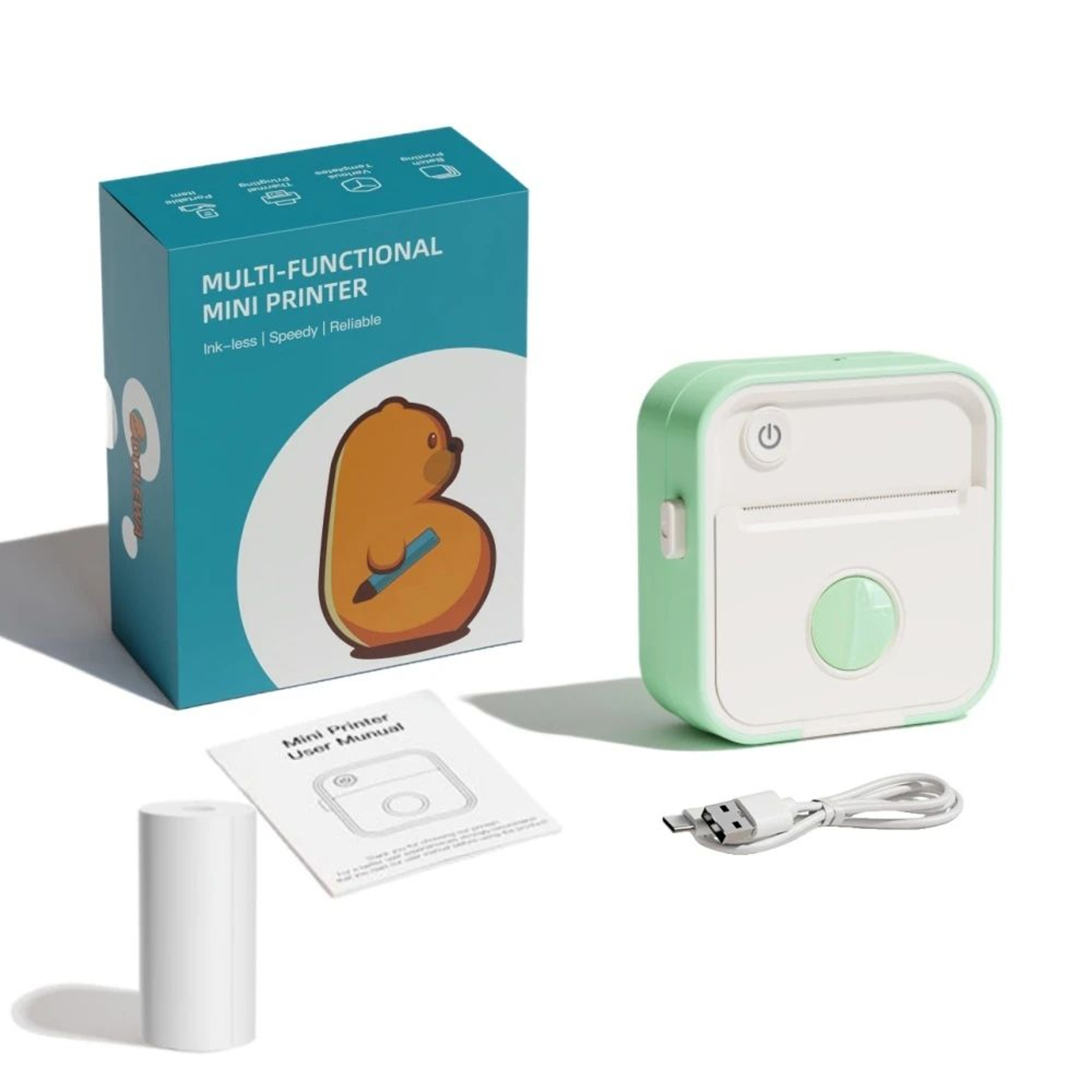 D5 Mini Portable Thermal Label Printer 1