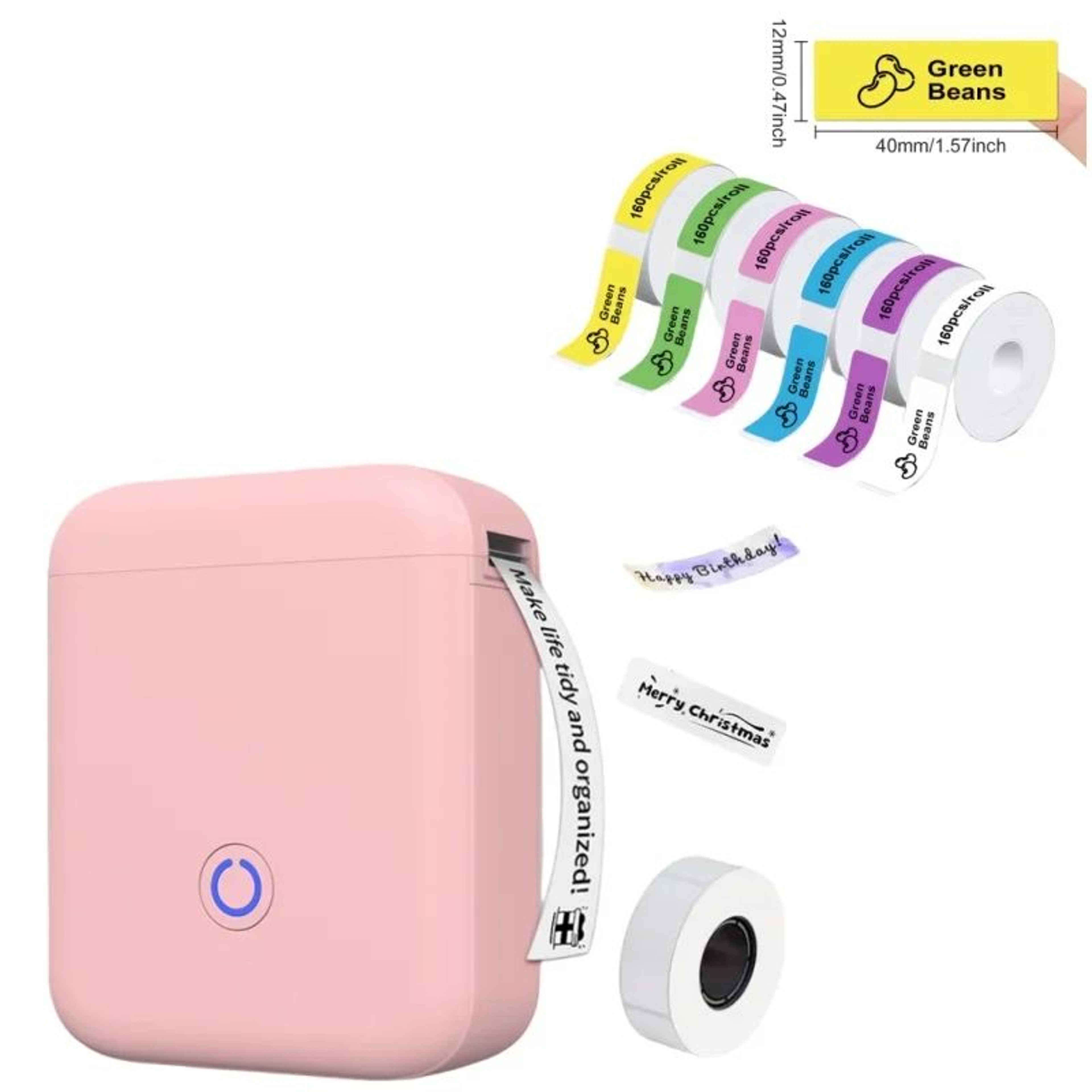 P11 Mini Bluetooth Thermal Label Printer 11