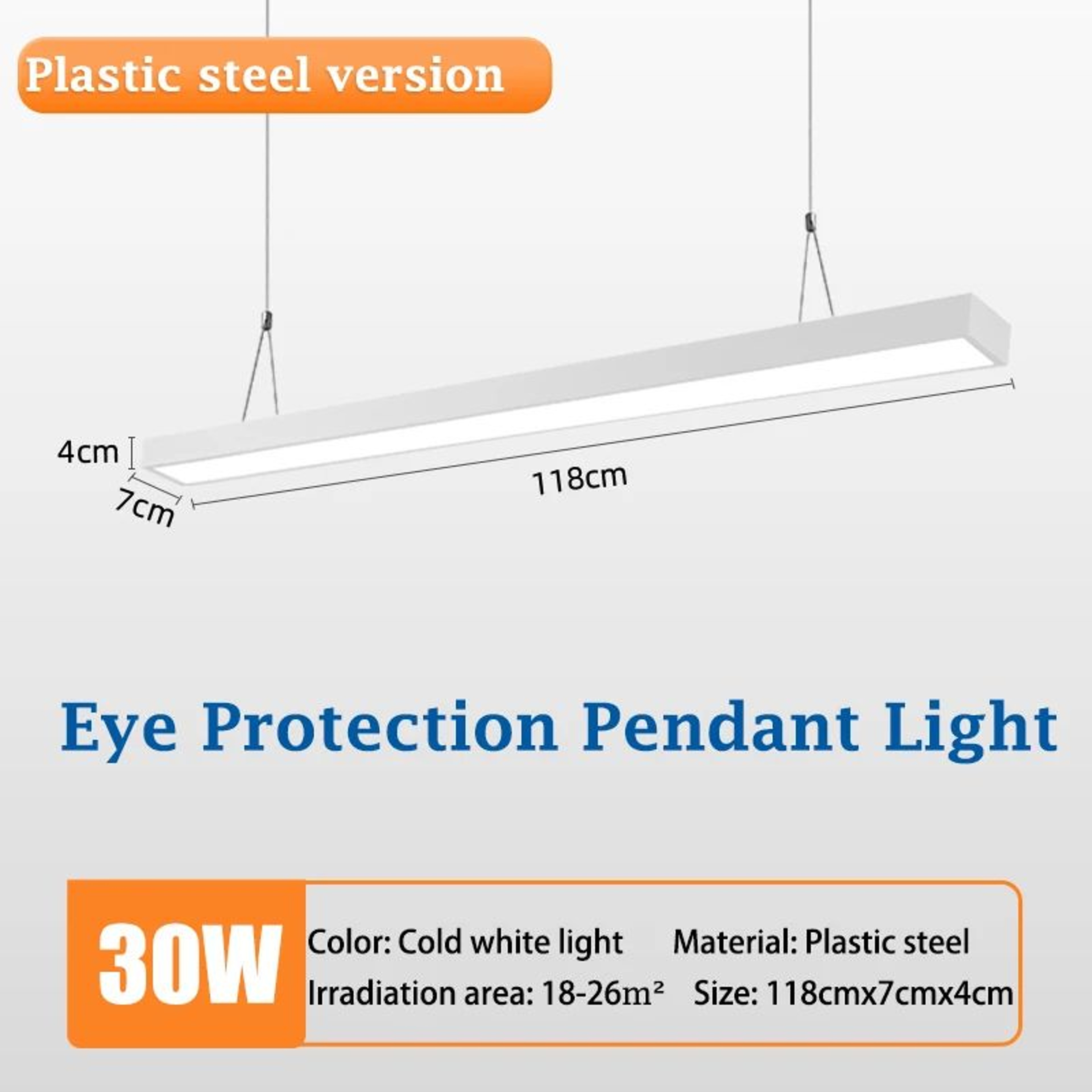 Modern LED Linear Pendant Light 15