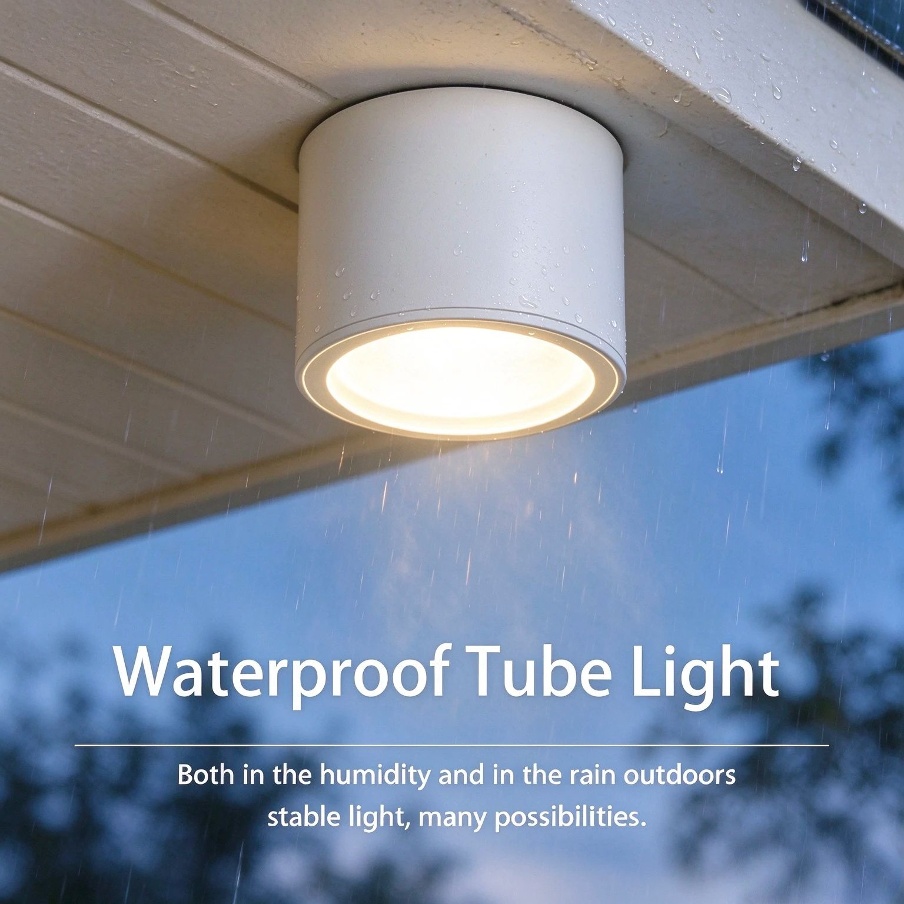 Waterproof GX53 LED Ceiling Downlight 0