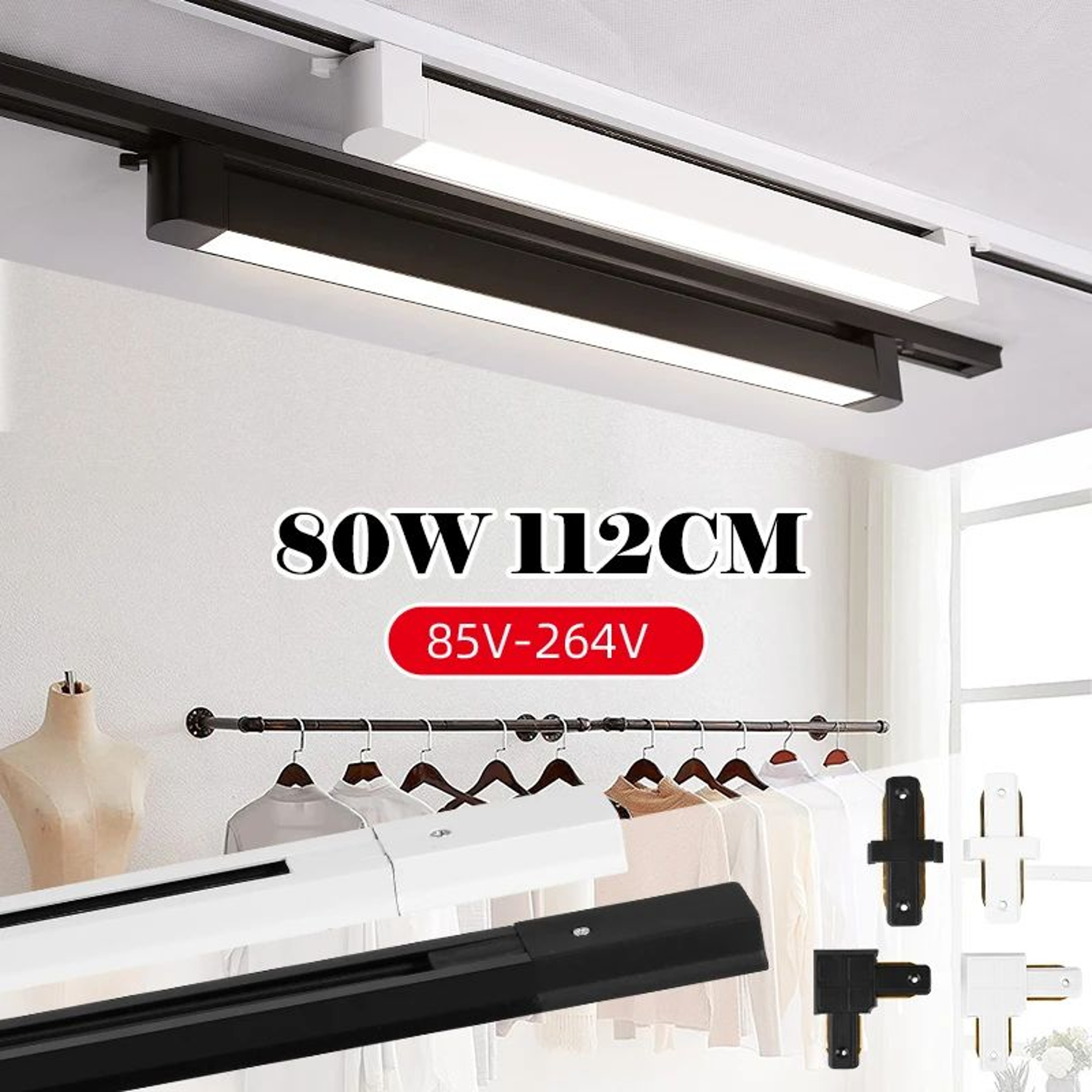 Modern LED Track Lighting Set 0
