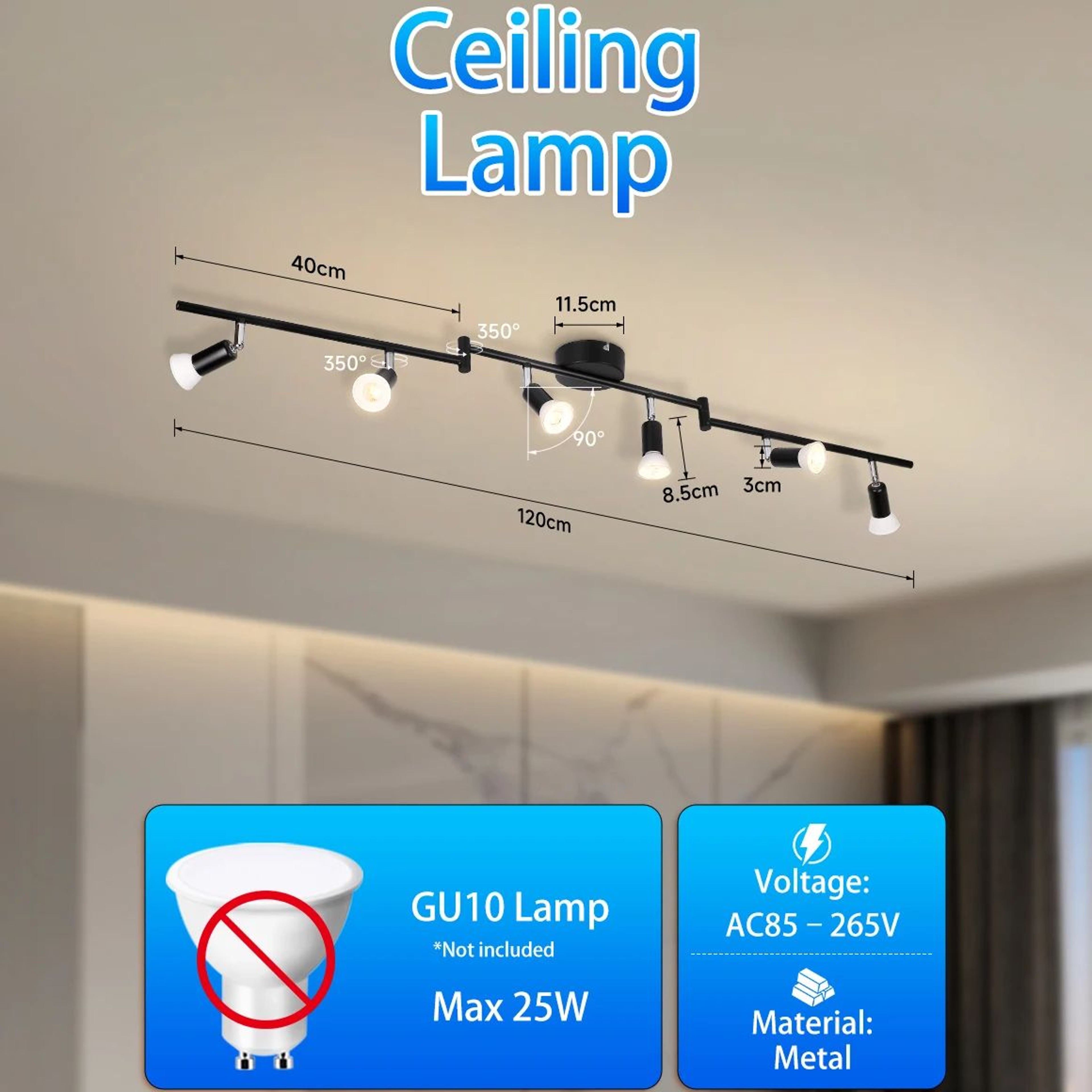 Modern Branch LED Ceiling Chandelier 10