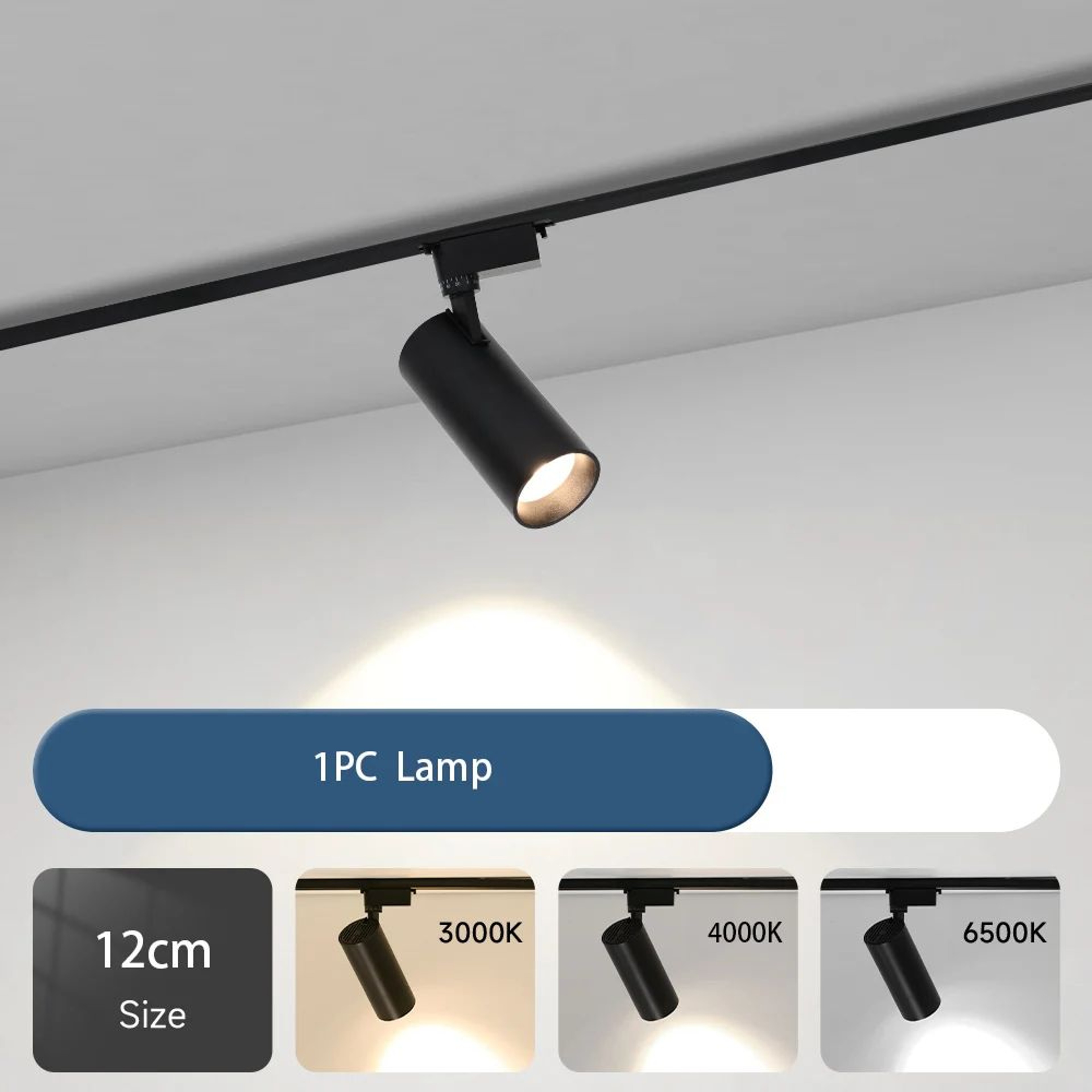 Modern COB LED Track Lighting Set 6