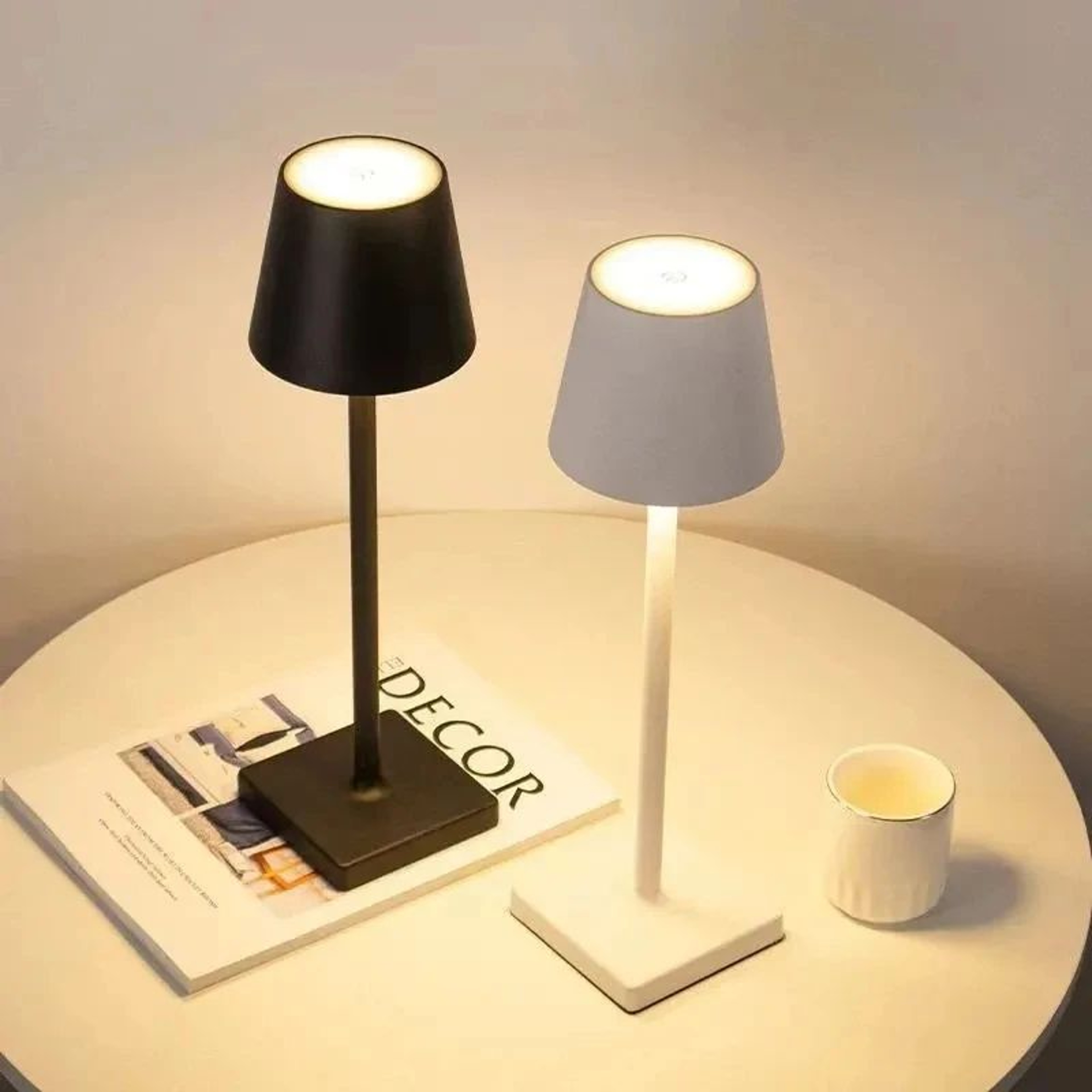Modern Rechargeable LED Table Lamp 0