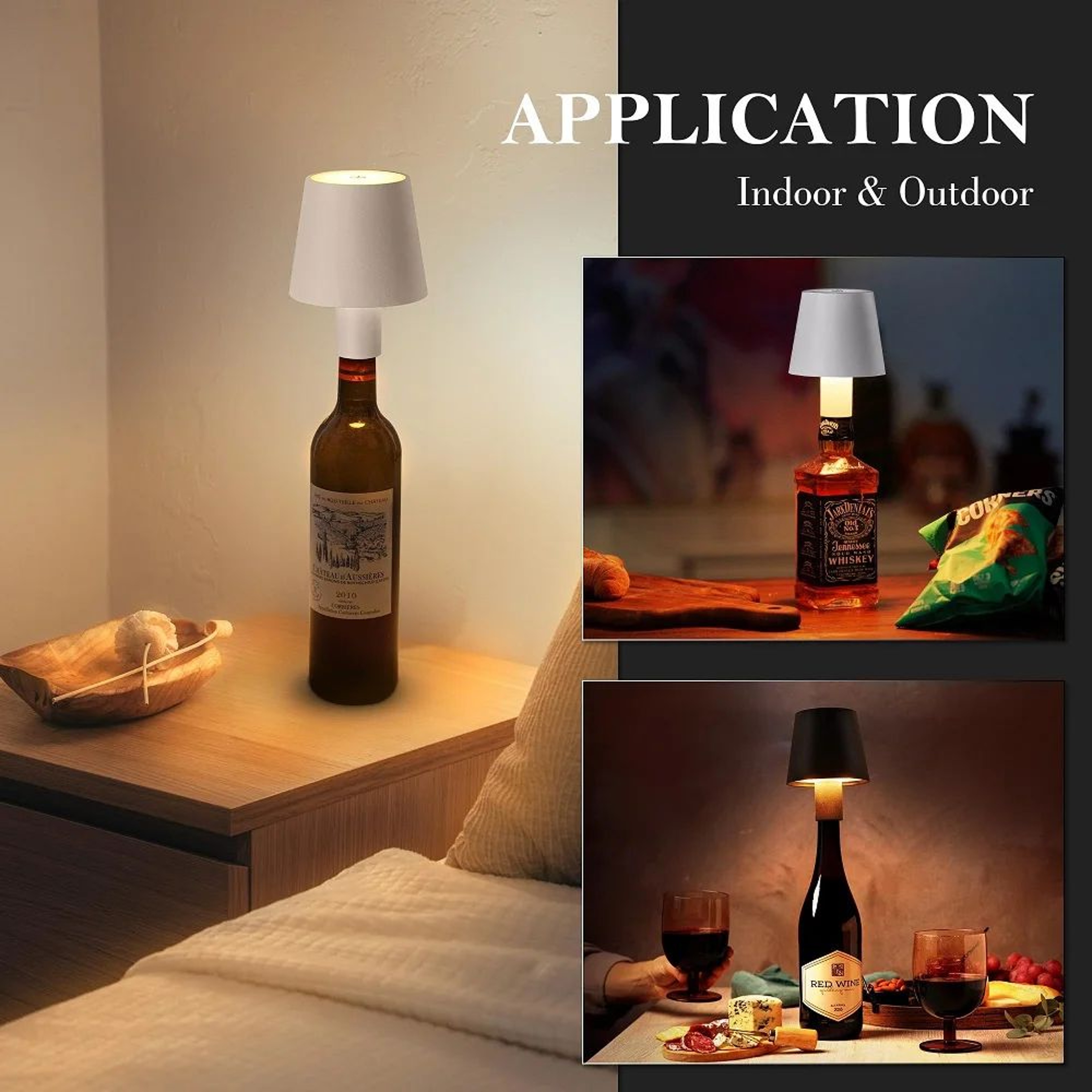Wireless Dimmable LED Touch Table Lamp 5