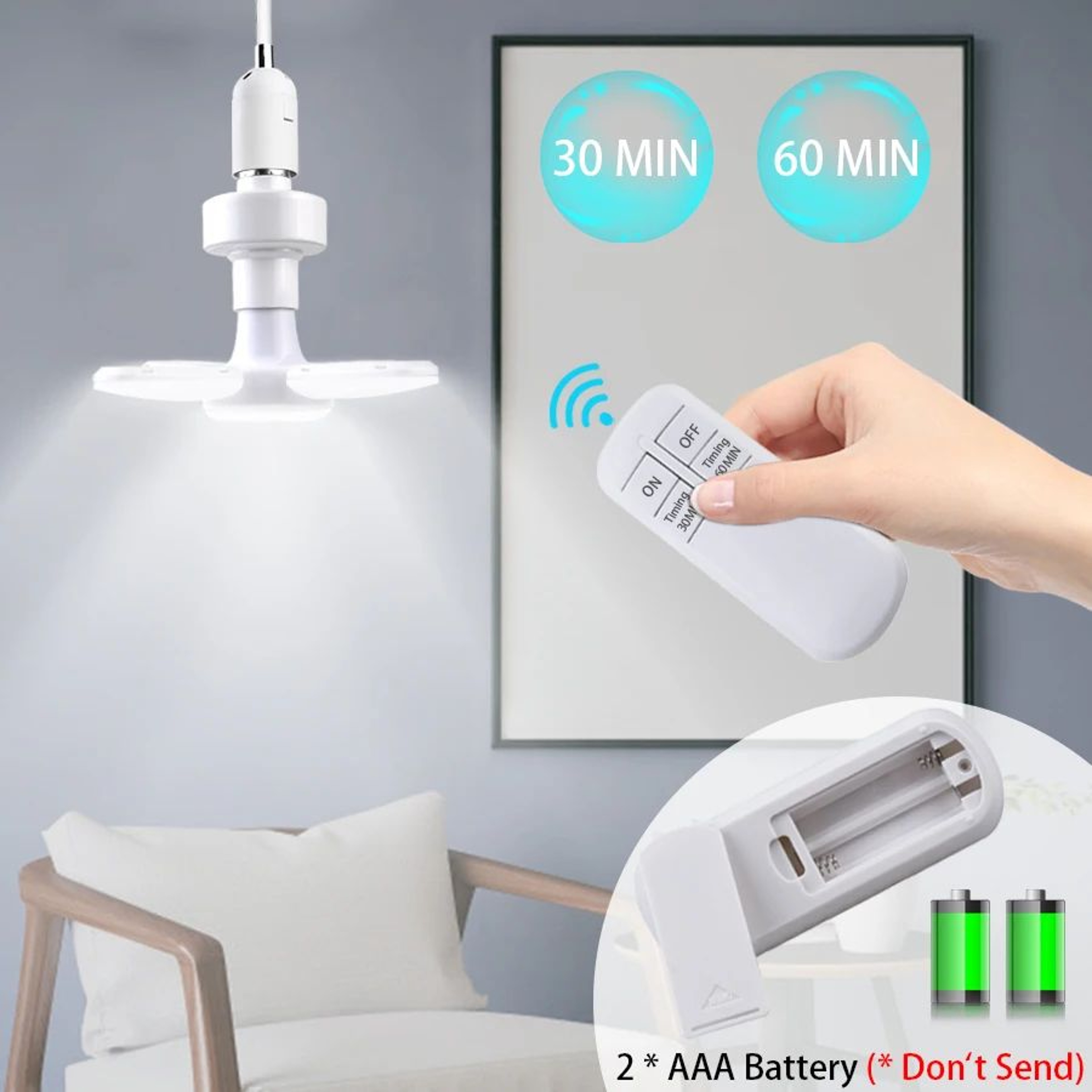 Smart E27 Motion Sensor LED Light Bulb 1